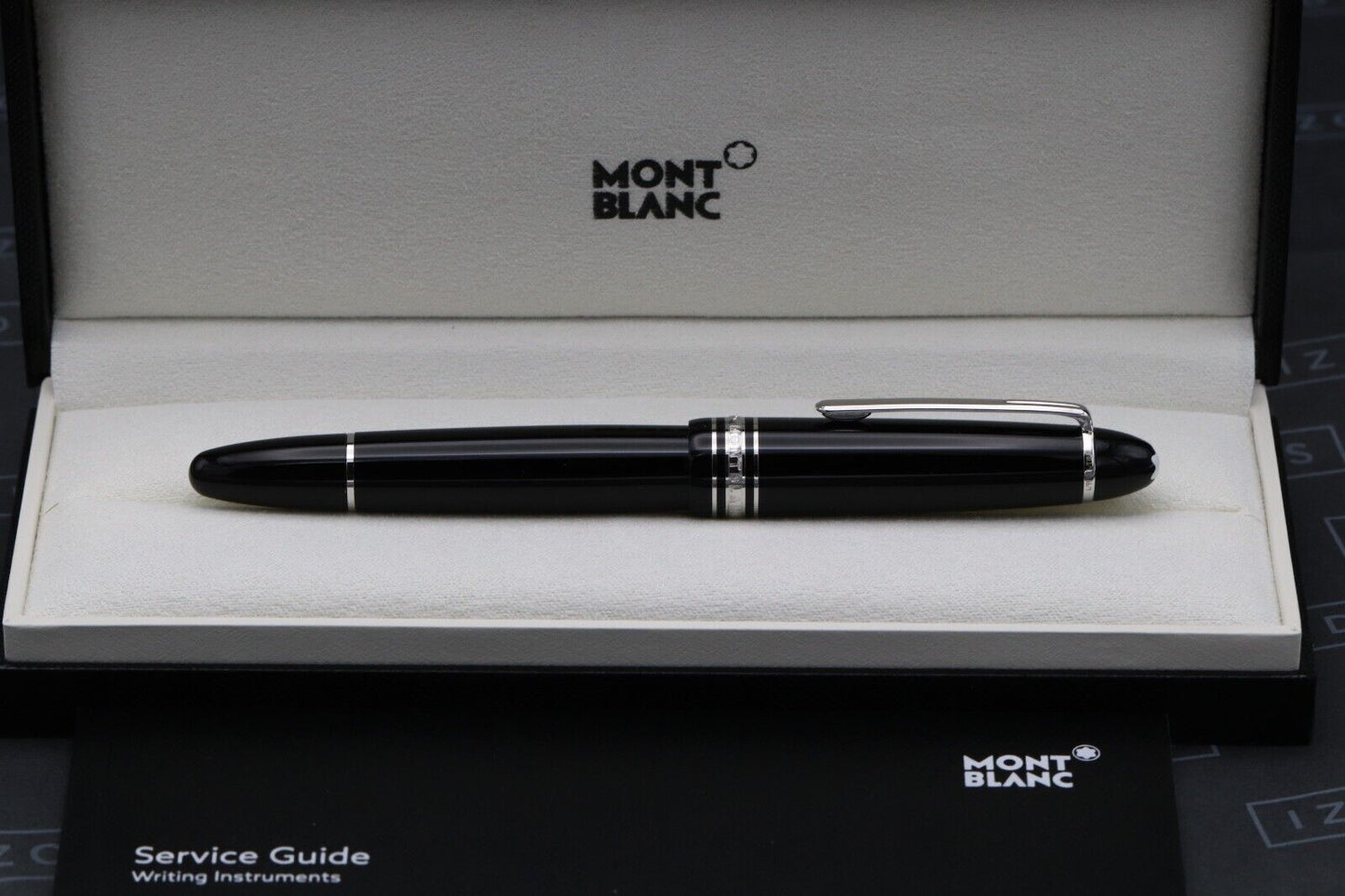 Montblanc Meisterstuck 146 LeGrand Platinum-Coated Fountain Pen - EF - DIPPED image 6