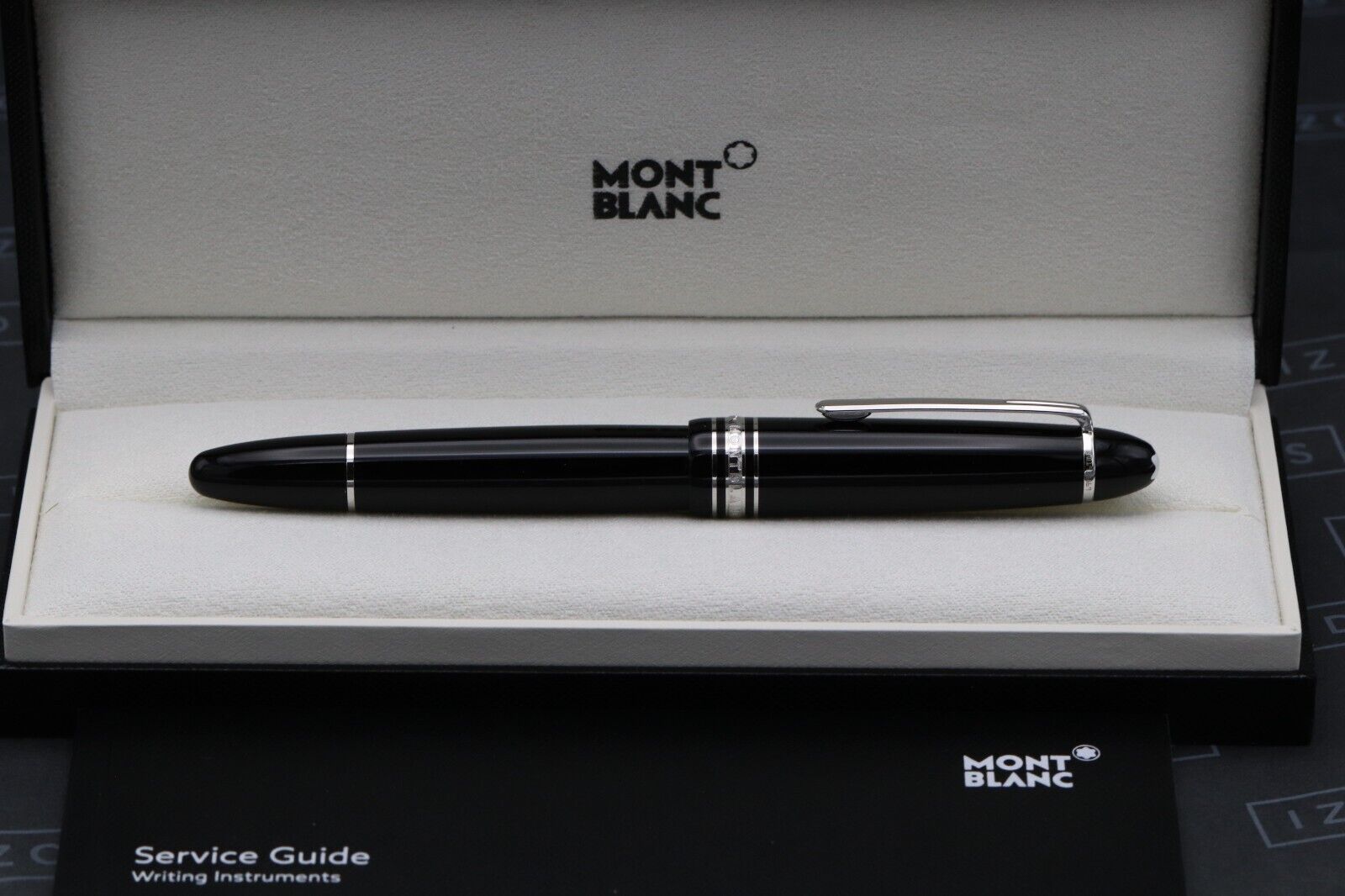 Montblanc Meisterstuck 146 LeGrand Platinum-Coated Fountain Pen - EF - DIPPED image 6
