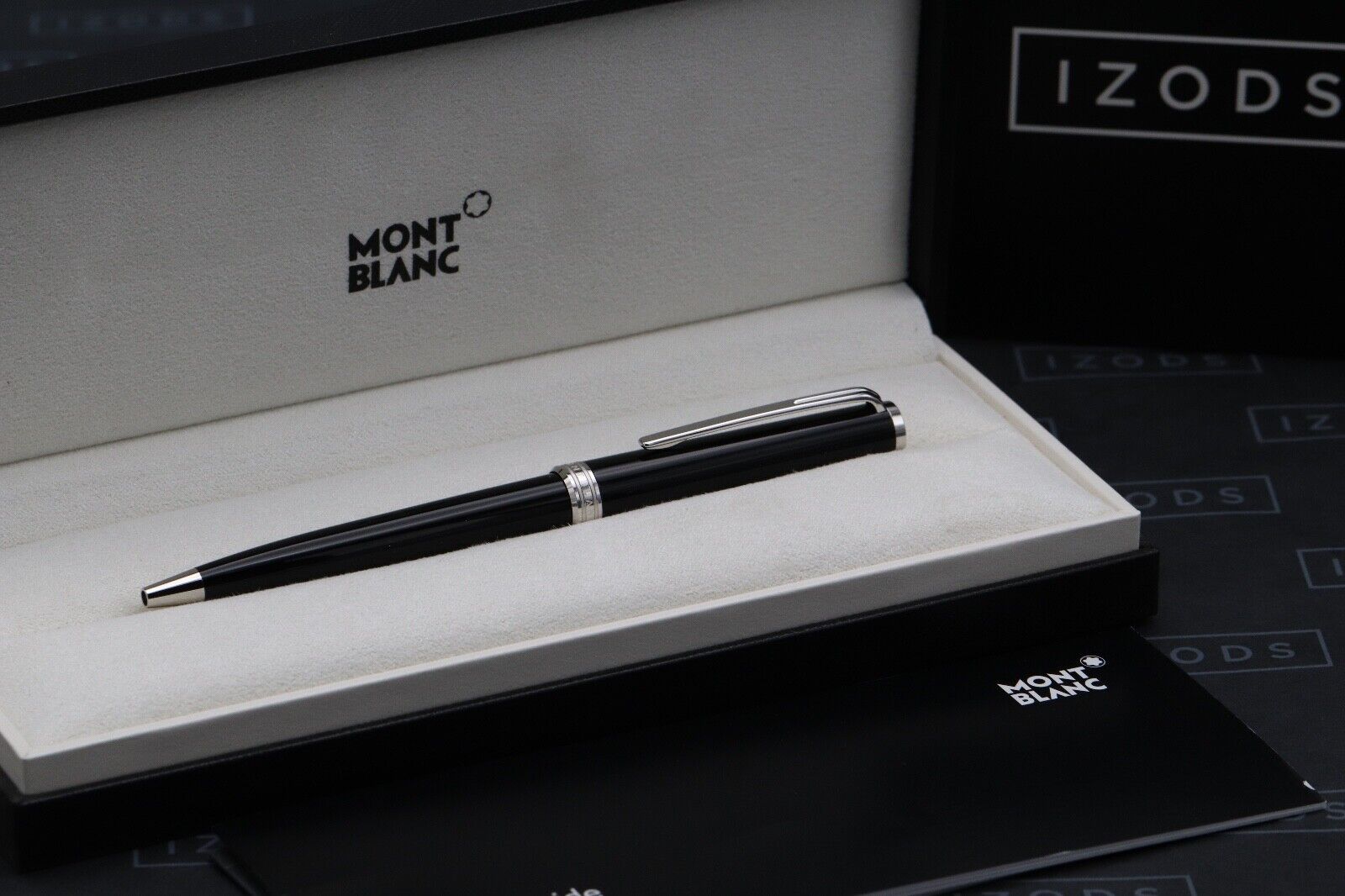 Montblanc PIX Black Ballpoint Pen - UNUSED image 4