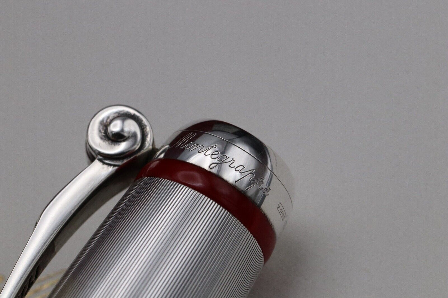 Montegrappa Invito A La Traviata Celluloid Silver Limited Edition Fountain Pen image 5