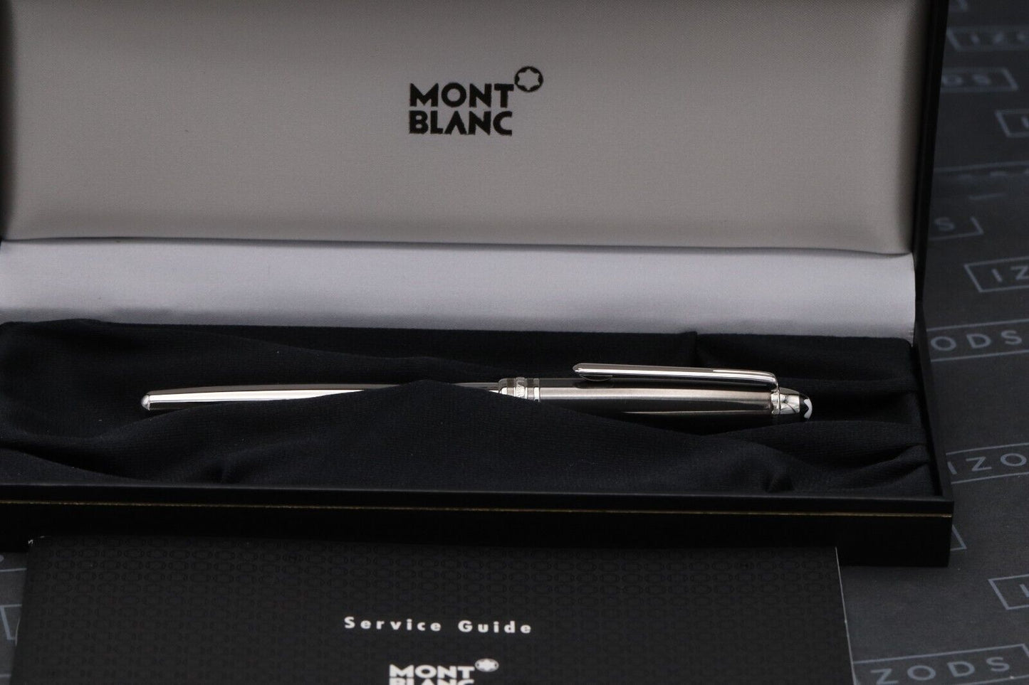 Montblanc Meisterstuck 144 Classique Hematite Solitaire Fountain Pen - UNUSED image 9