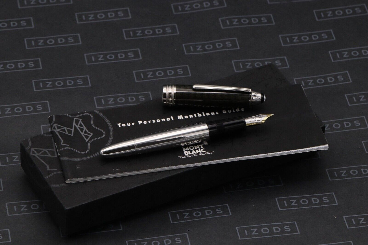 Montblanc Meisterstuck 146 LeGrand Carbon Steel Fountain Pen - OB Nib image 0
