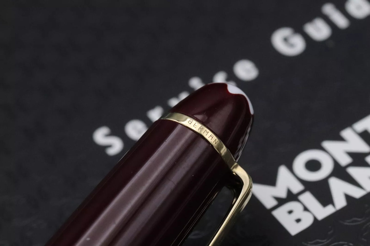 Montblanc Meisterstück 114 Mozart Bordeaux Fountain Pen - NEVER INKED image 6