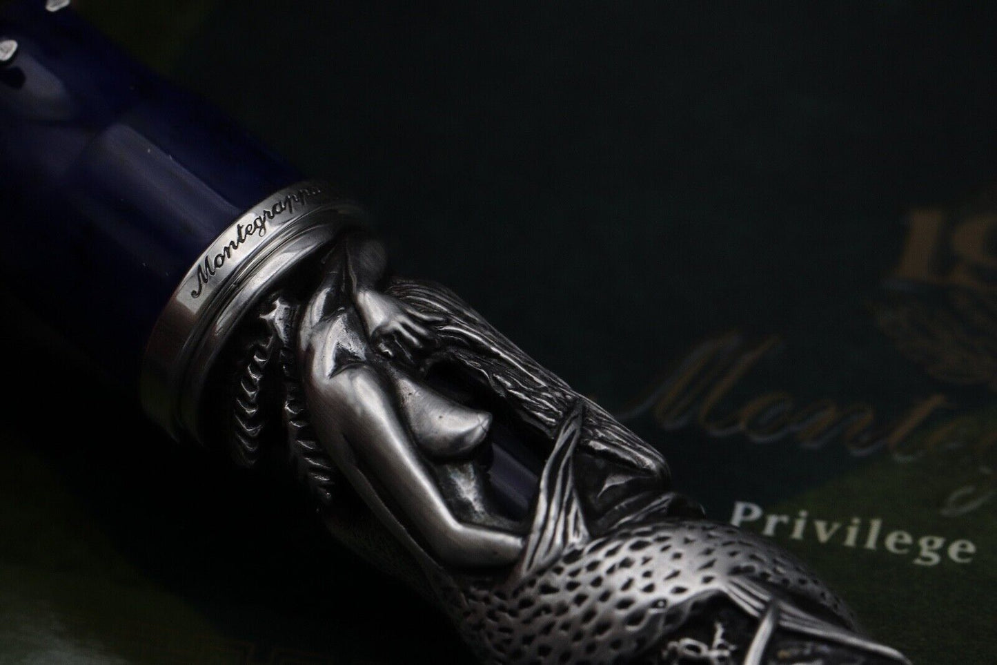 Montegrappa La Sirena Silver Limited Edition Fountain Pen image 6