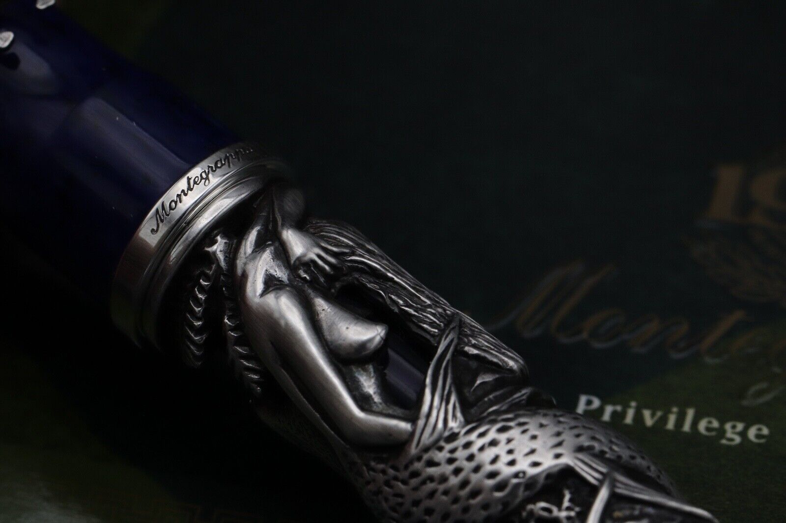 Montegrappa La Sirena Silver Limited Edition Fountain Pen image 6