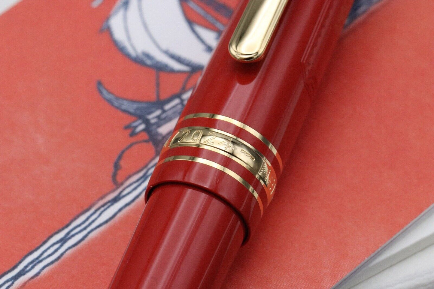 Montblanc Meisterstück x Paris Olympics 1924 Midsize Ballpoint Pen - UNUSED image 2