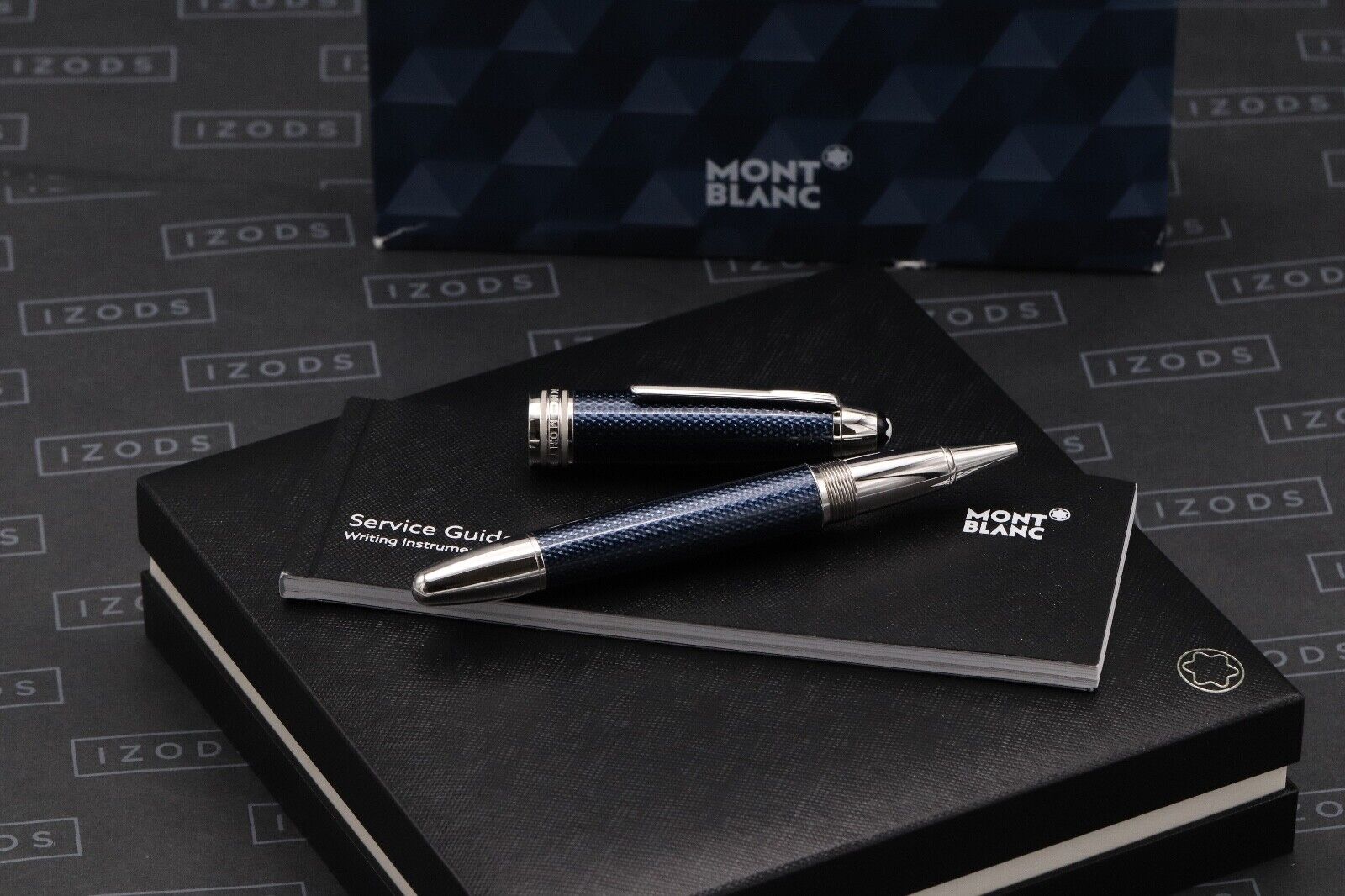 Montblanc Meisterstück LeGrand Blue Hour Rollerball Pen image 0