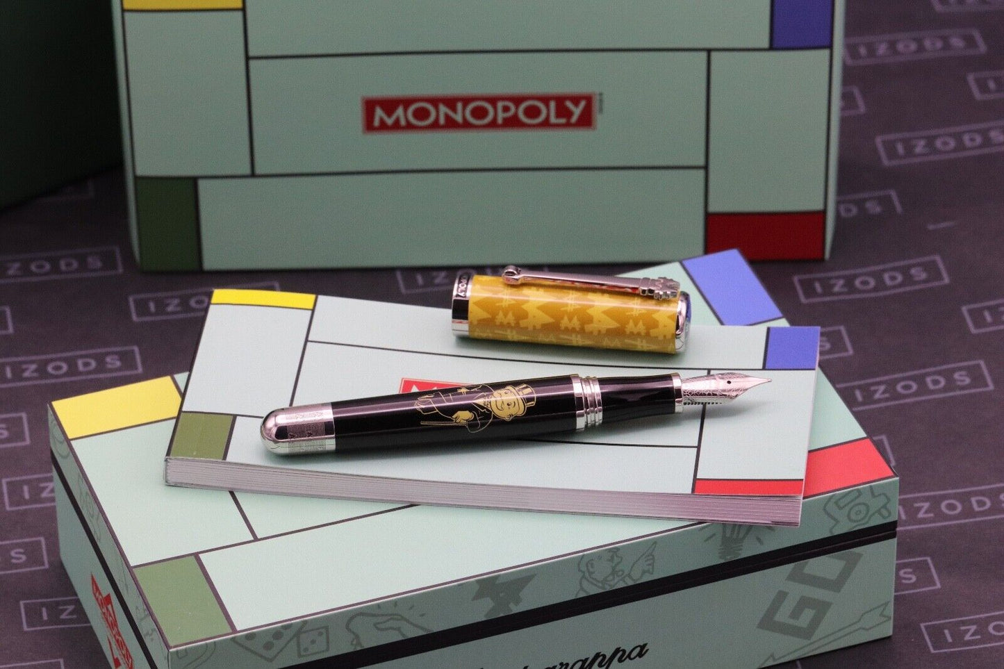 Montegrappa Monopoly Players Collection Tycoon Fountain Pen image 0