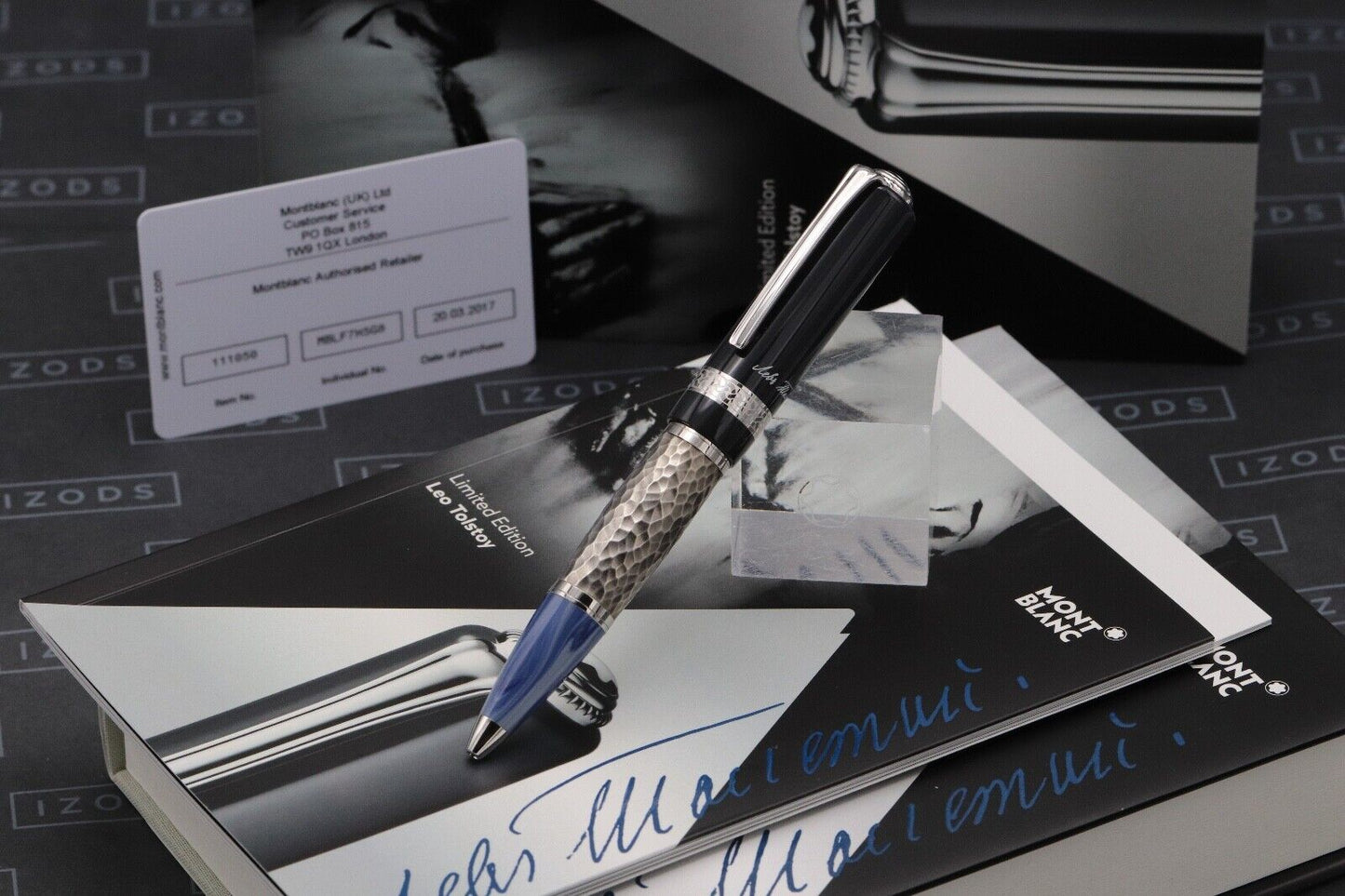 Montblanc Writers Edition Leo Tolstoy Ballpoint Pen - UNUSED image 0
