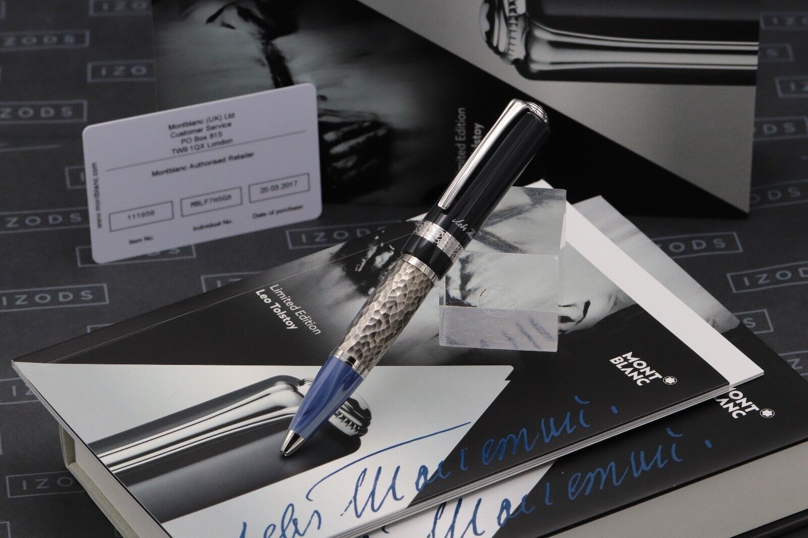 Montblanc Writers Edition Leo Tolstoy Ballpoint Pen - UNUSED image 0