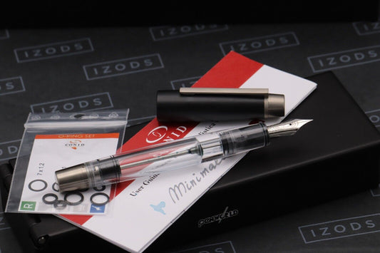 Conid Bulkfiller Minimalistica Demonstrator Fountain Pen - #6 Medium Nib image 1