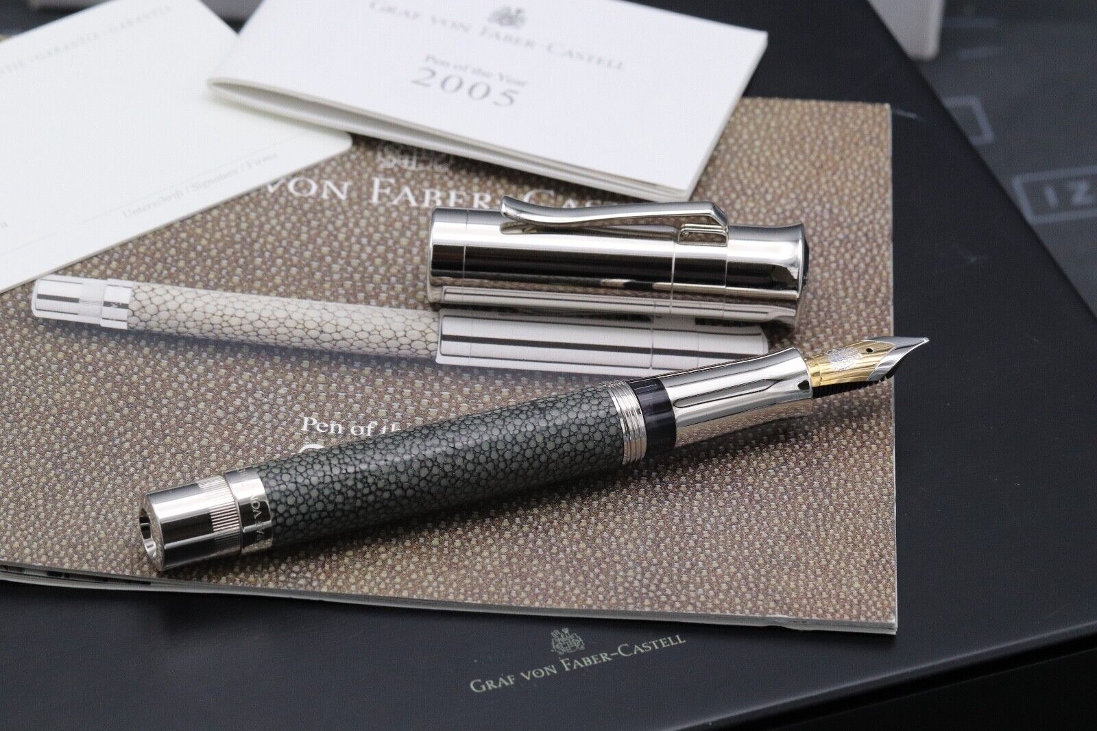Graf von Faber-Castell Pen of the Year 2005 Galuchet Fountain Pen - UNUSED image 1
