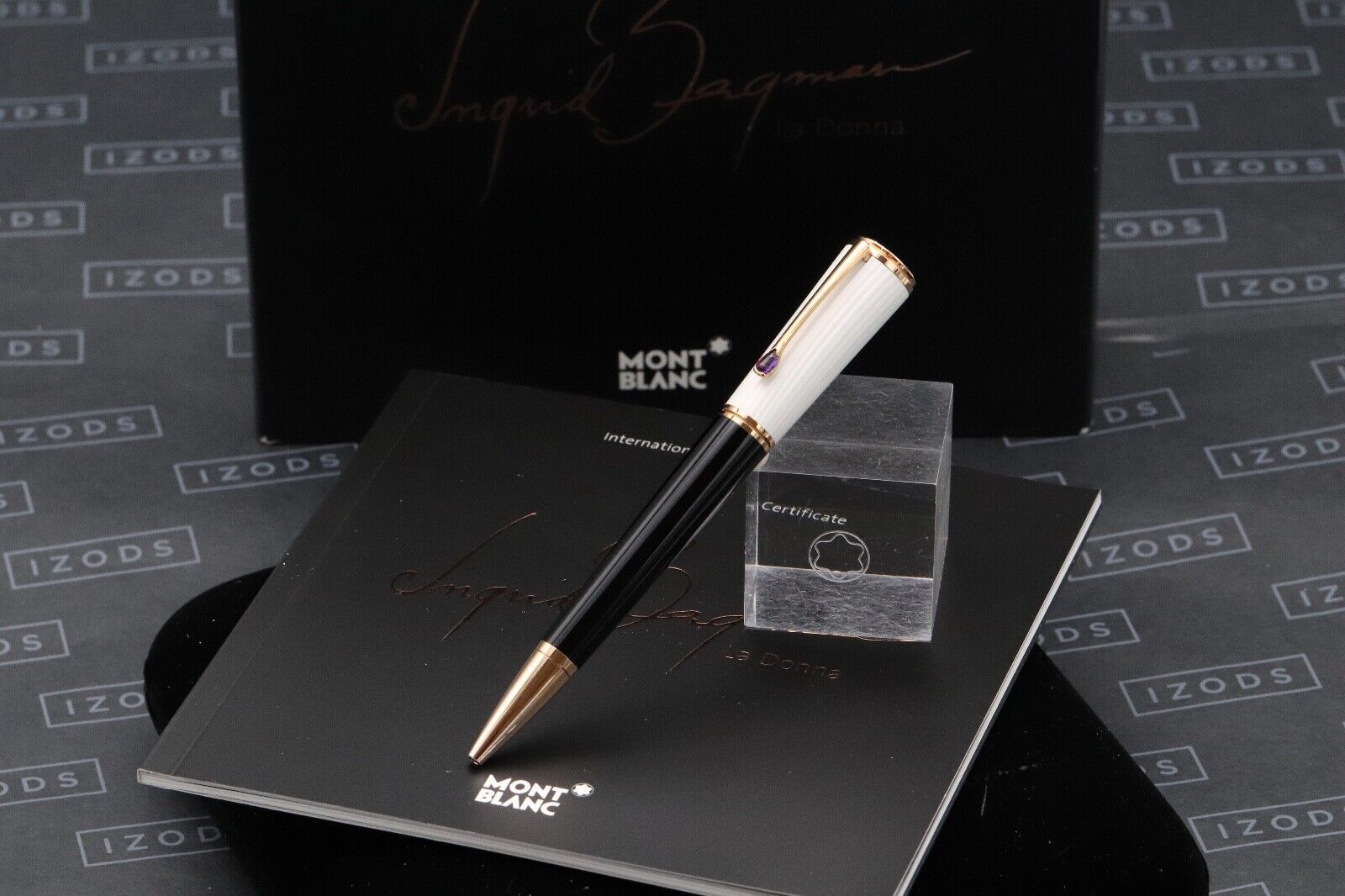 Montblanc La Donna Ingrid Bergman Ballpoint Pen image 0
