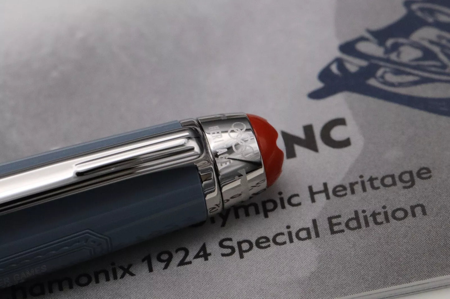 Montblanc Meisterstück x Chamonix Olympics 1924 Classique Fountain Pen - UNUSED image 6