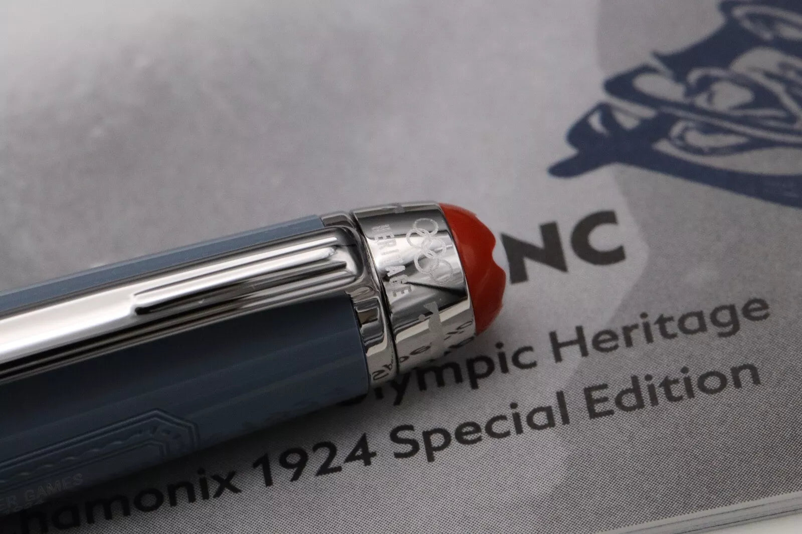 Montblanc Meisterstück x Chamonix Olympics 1924 Classique Fountain Pen - UNUSED image 6