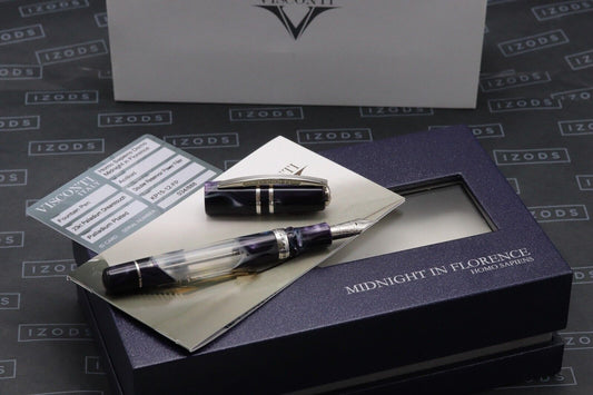 Visconti Homo Sapiens Midnight in Florence LE Fountain Pen - 23k Extra Fine image 0