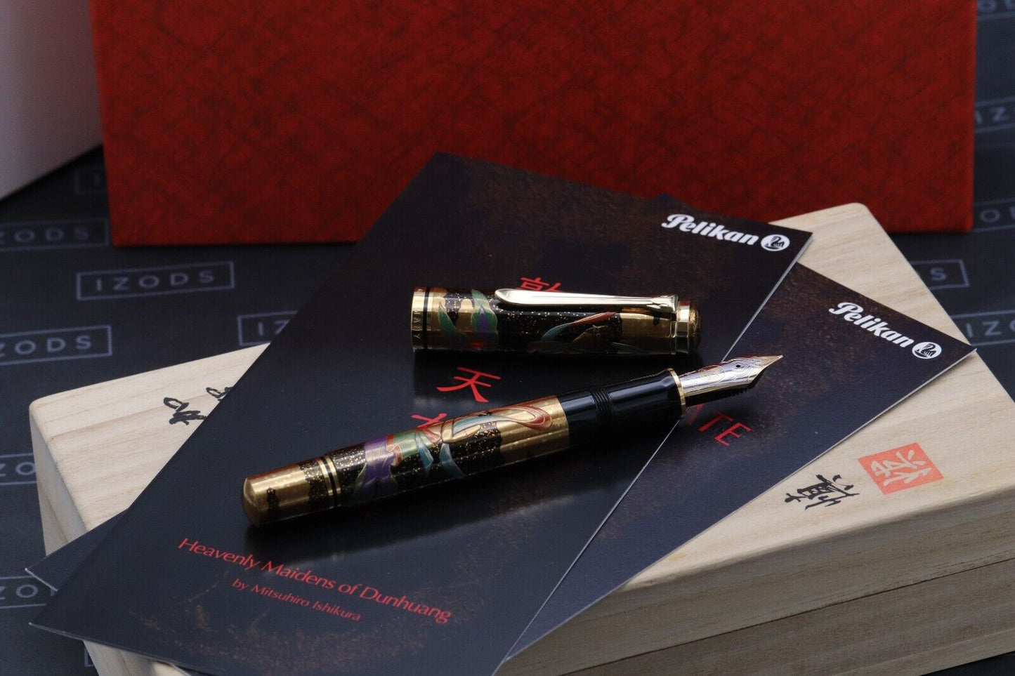 Pelikan M1000 Heavenly Maidens of Dunhuang LE88 Maki-e Fountain Pen - UNUSED image 0