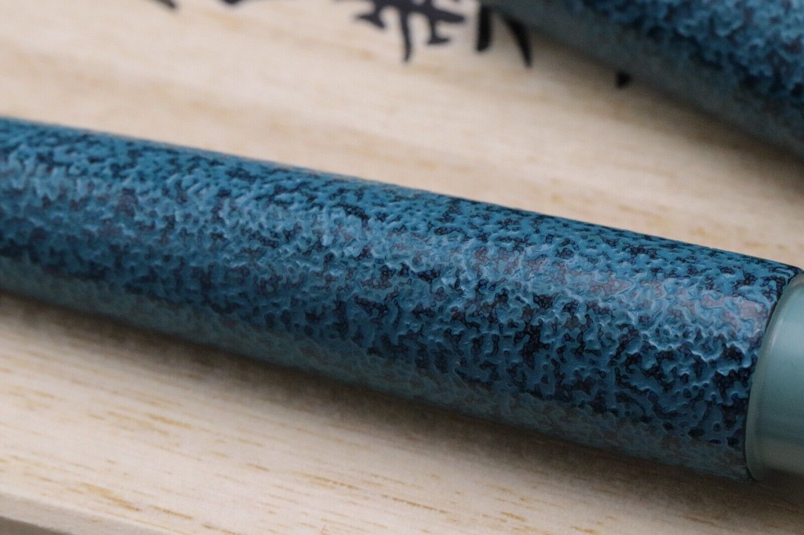 Nakaya Portable Cigar Ishime-Kanshitsu Midori Fountain Pen - UNUSED image 3