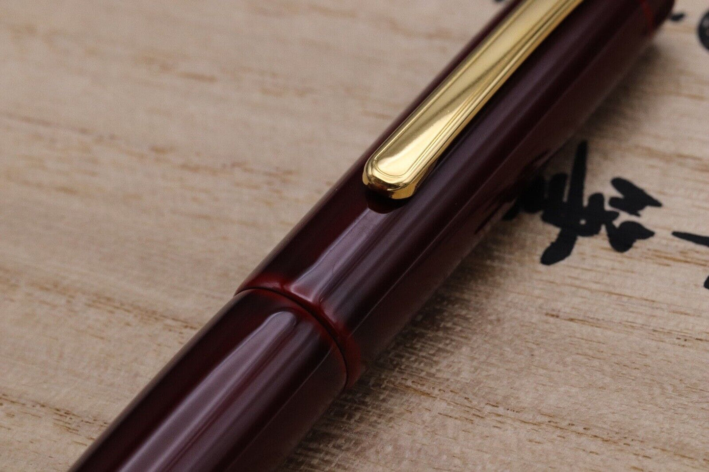Nakaya Neo Standard Aka-tamenuri Fountain Pen - Soft Medium Nib image 4