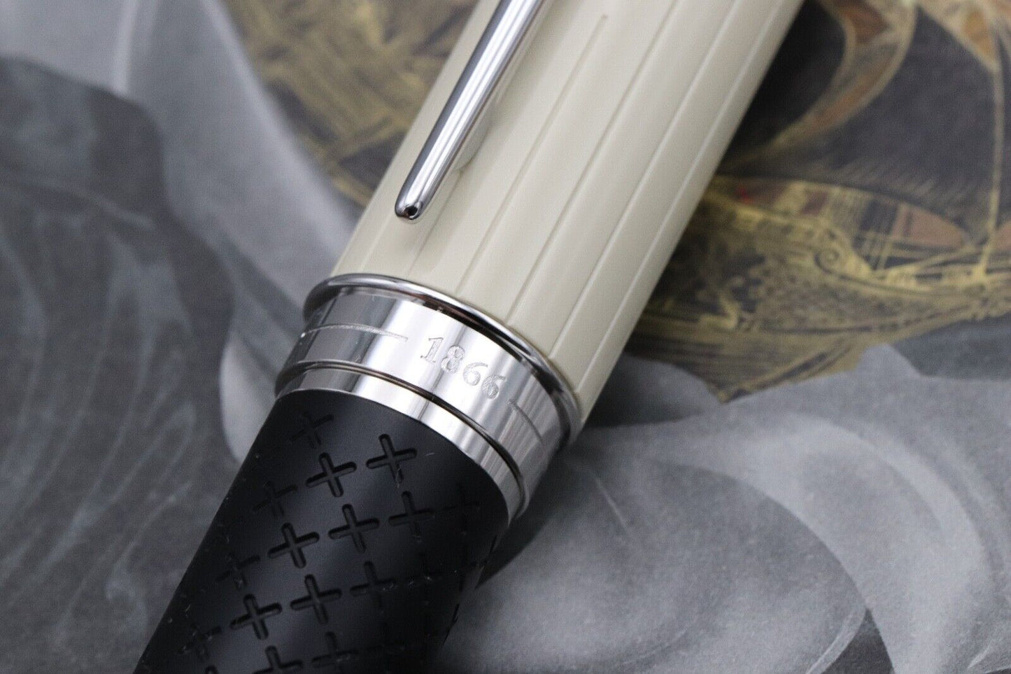 Montblanc Writers Edition Robert Louis Stevenson Fountain Pen - UNUSED - BB NIB image 5