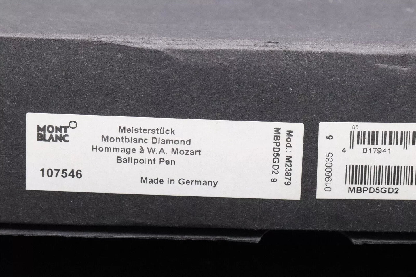 Montblanc Meisterstück 116 Mozart Diamond Collection Ballpoint Pen image 8