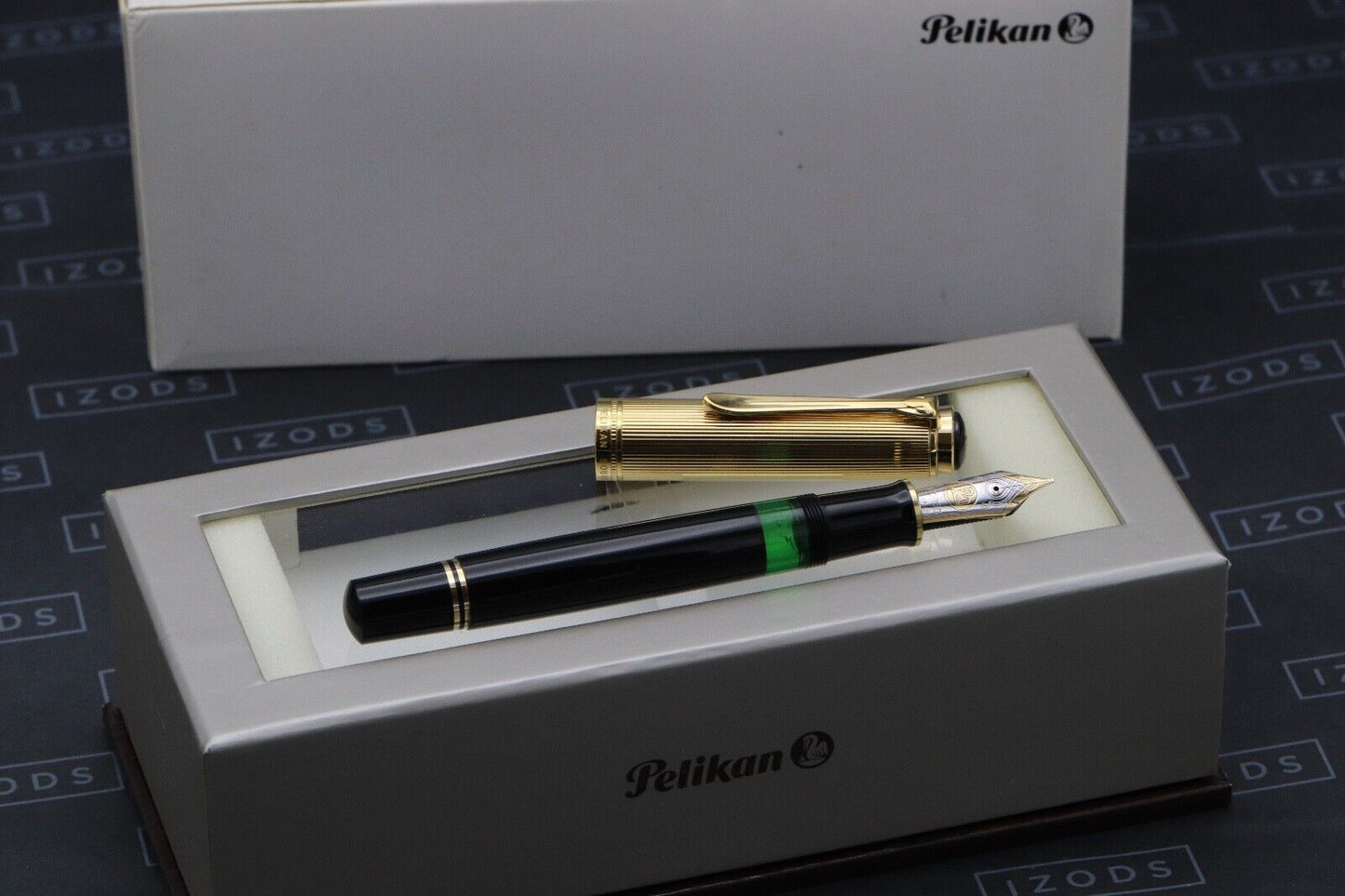 Pelikan Souveran M1050 Vermeil Black Fountain Pen - PF Marked Nib image 0