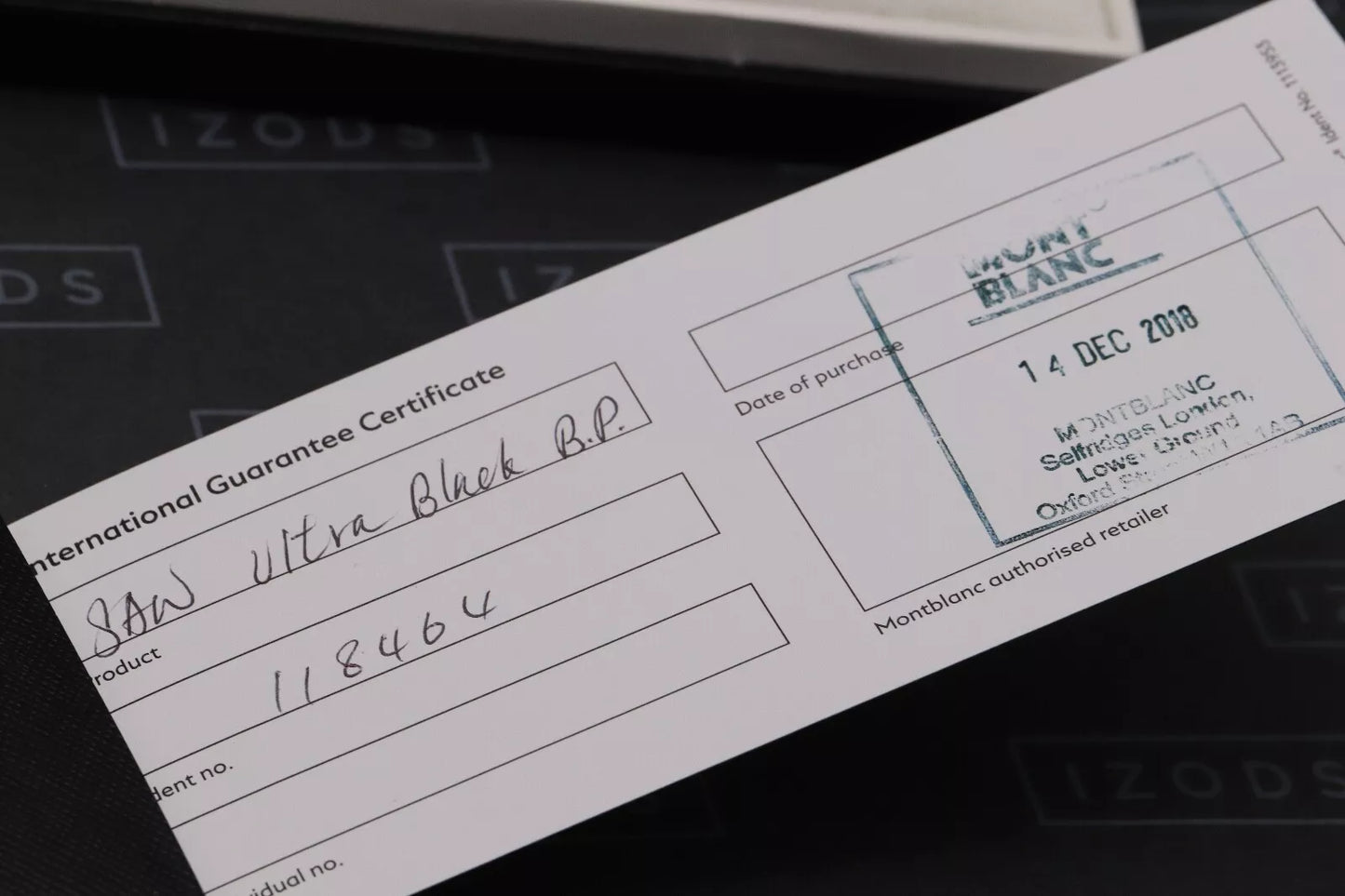 Montblanc Starwalker Ultra Black Ballpoint Pen image 5