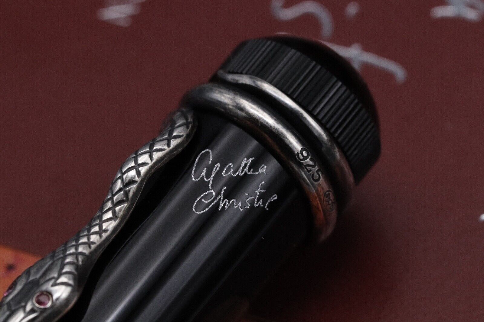 Montblanc Writers Edition Agatha Christie Fountain Pen image 4