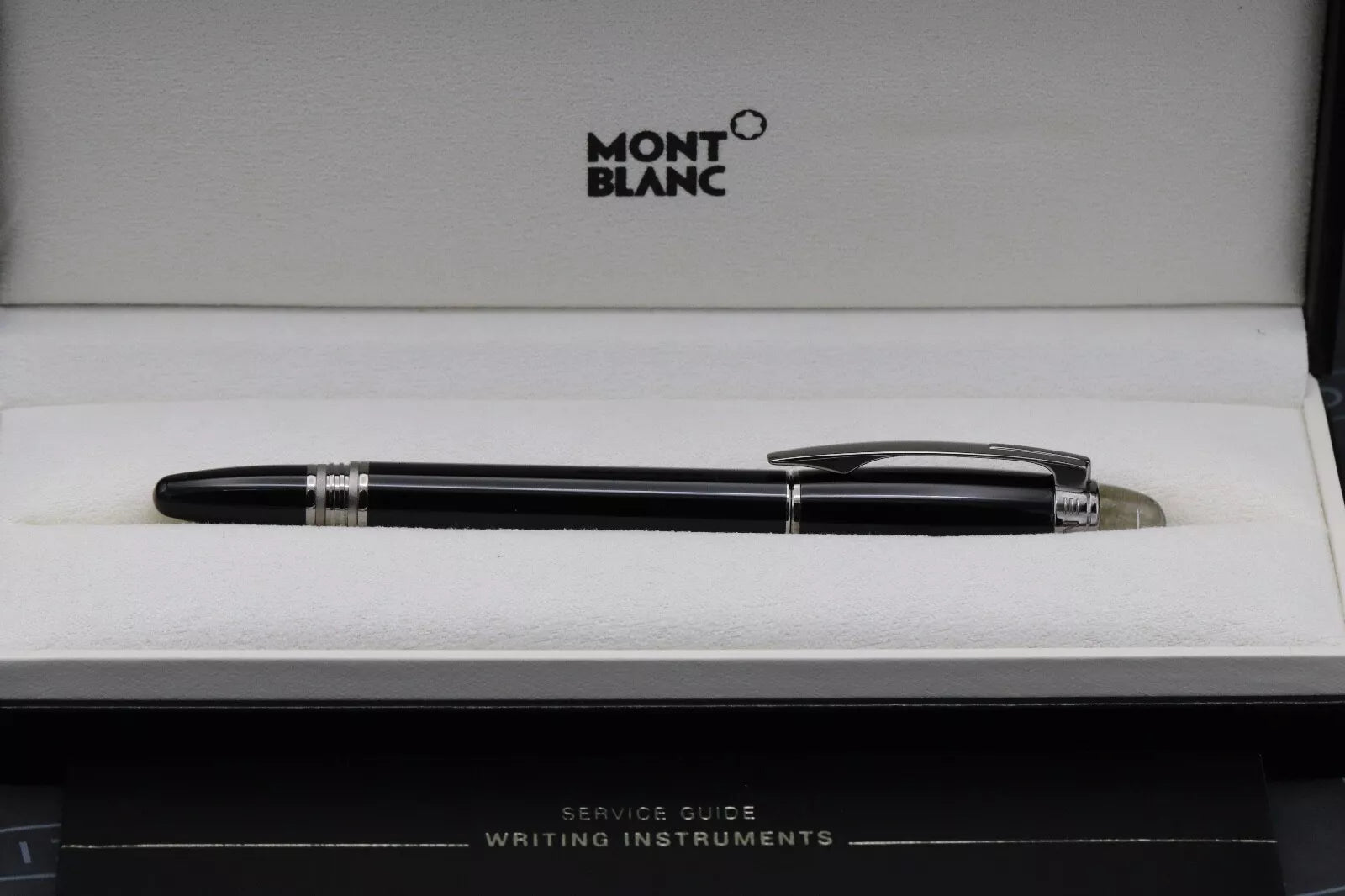 Montblanc Starwalker Midnight Black Rollerball / Fineliner Pen - UNUSED image 2