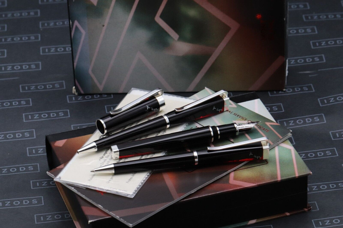 Montblanc Writers Edition Franz Kafka FP, MP, BP Set - NEVER INKED image 0