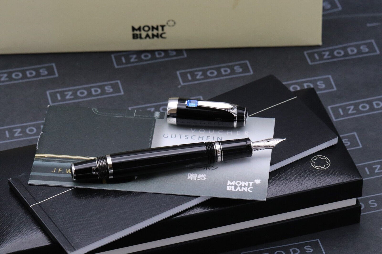 Montblanc Boheme Bleu Fountain Pen - UNUSED image 1