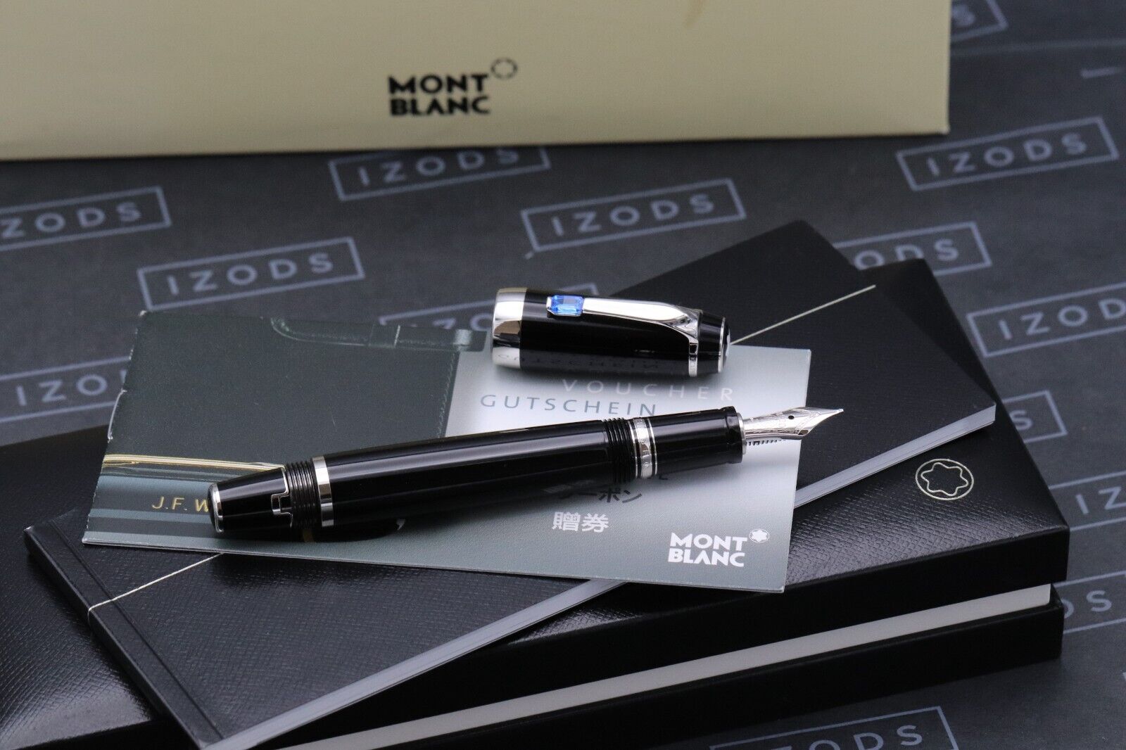 Montblanc Boheme Bleu Fountain Pen - UNUSED image 1