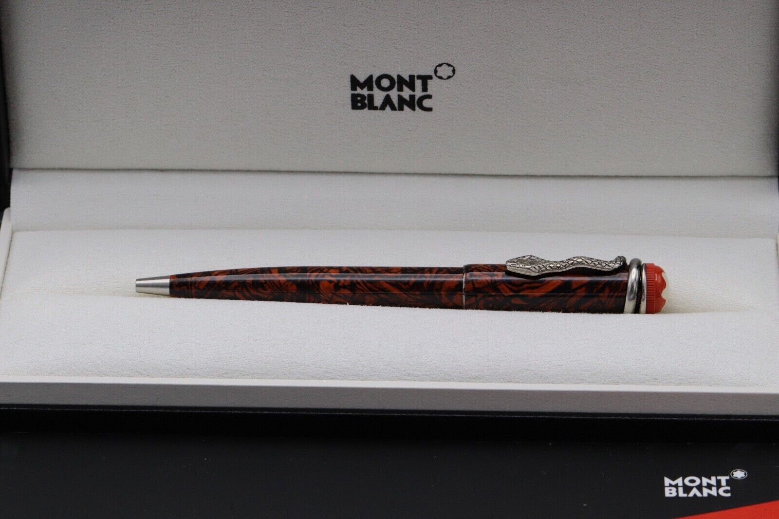 Montblanc Heritage Serpent Marble Ballpoint Pen - UNUSED image 4