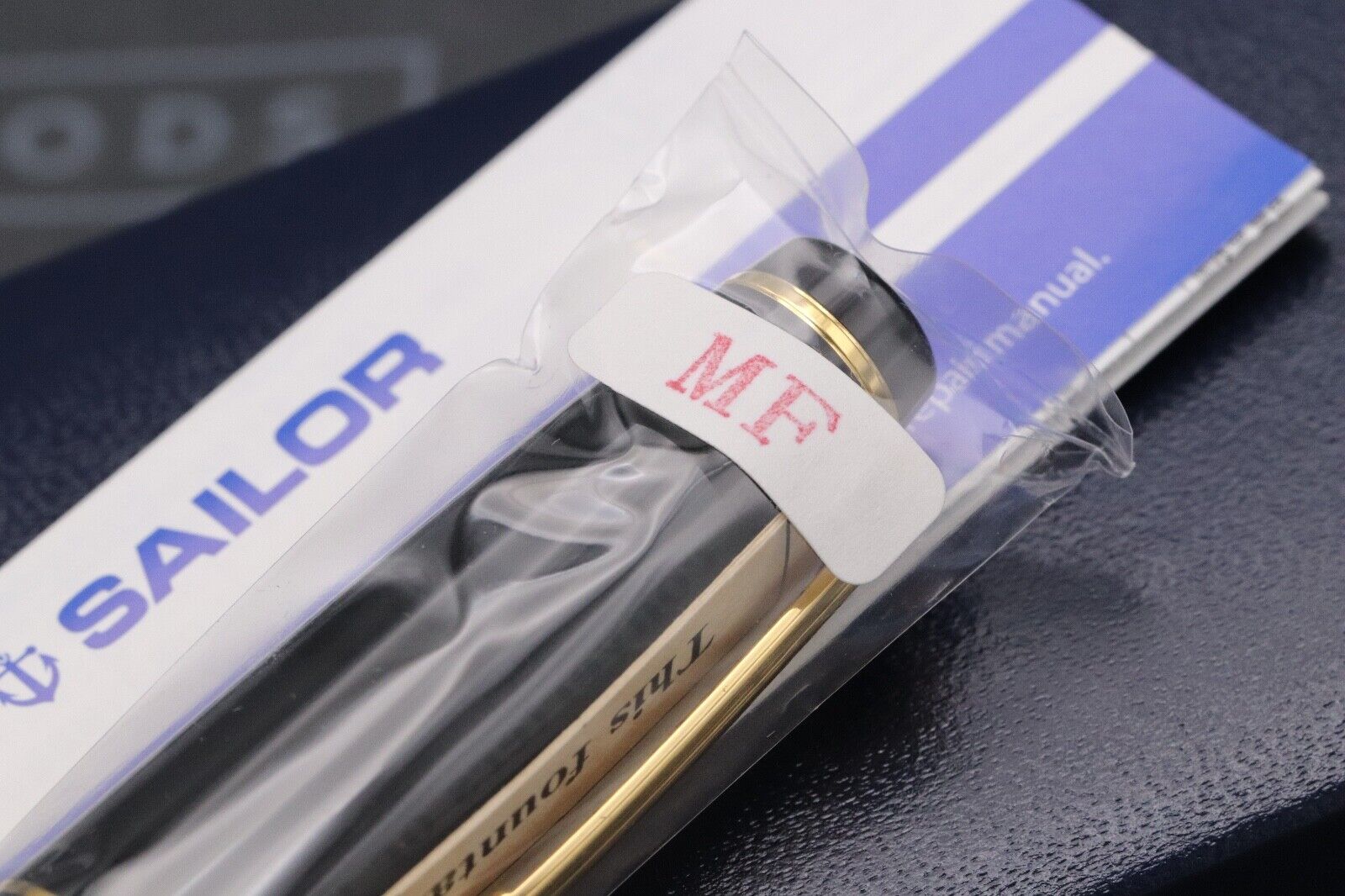 Sailor Pro Gear Realo GT Black Fountain Pen - SEALED - Medium Fine (MF) Nib image 3