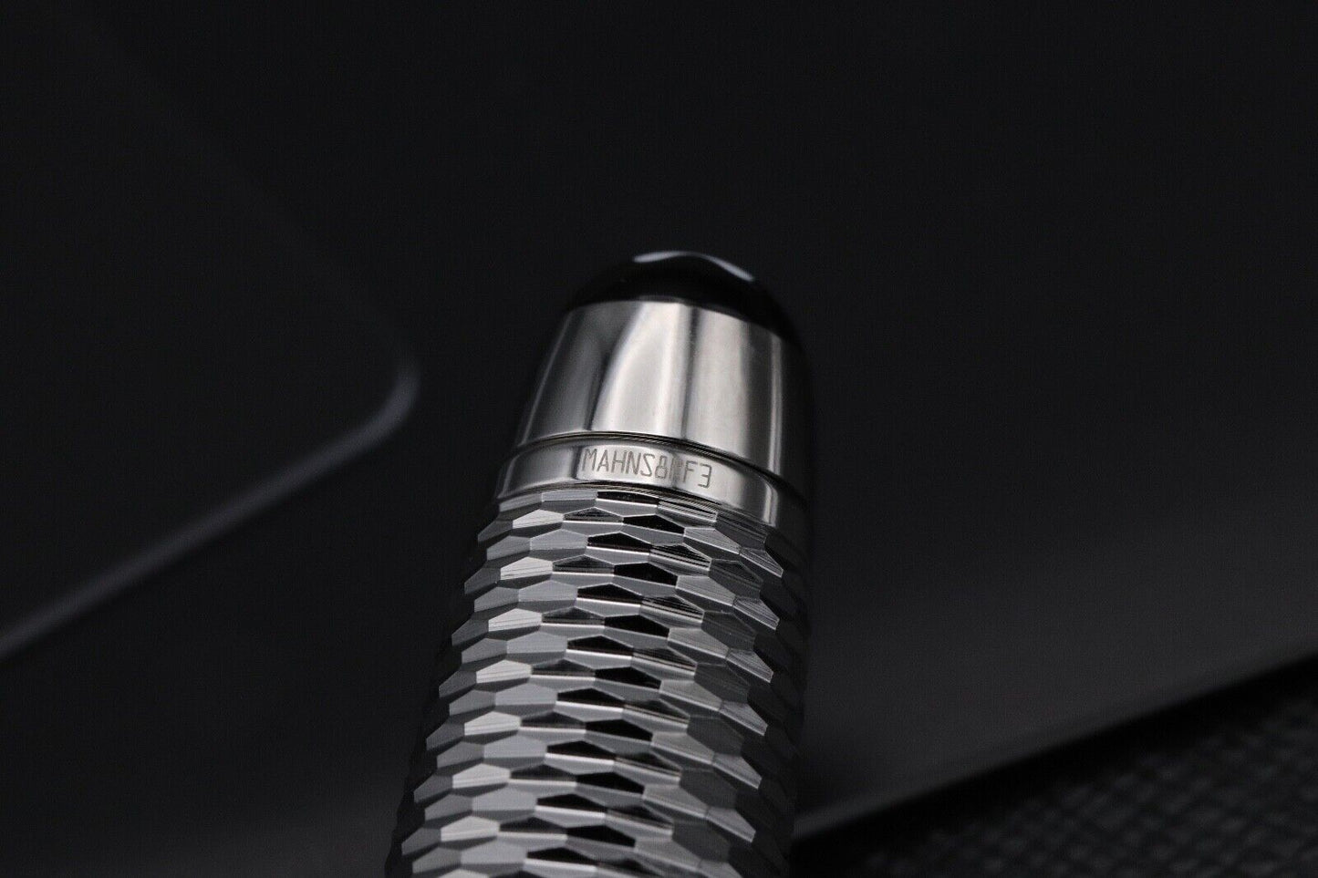 Montblanc Meisterstuck Classsique Geometry Platinum-Coated Fountain Pen - UNUSED image 7