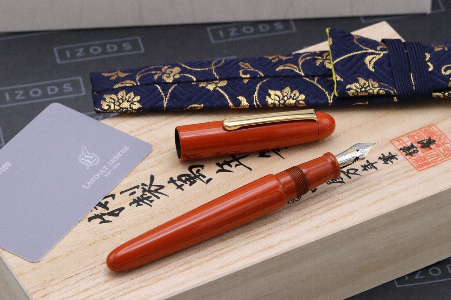 Nakaya Portable Writer Araishu Fountain Pen - Soft Medium Nib image 1