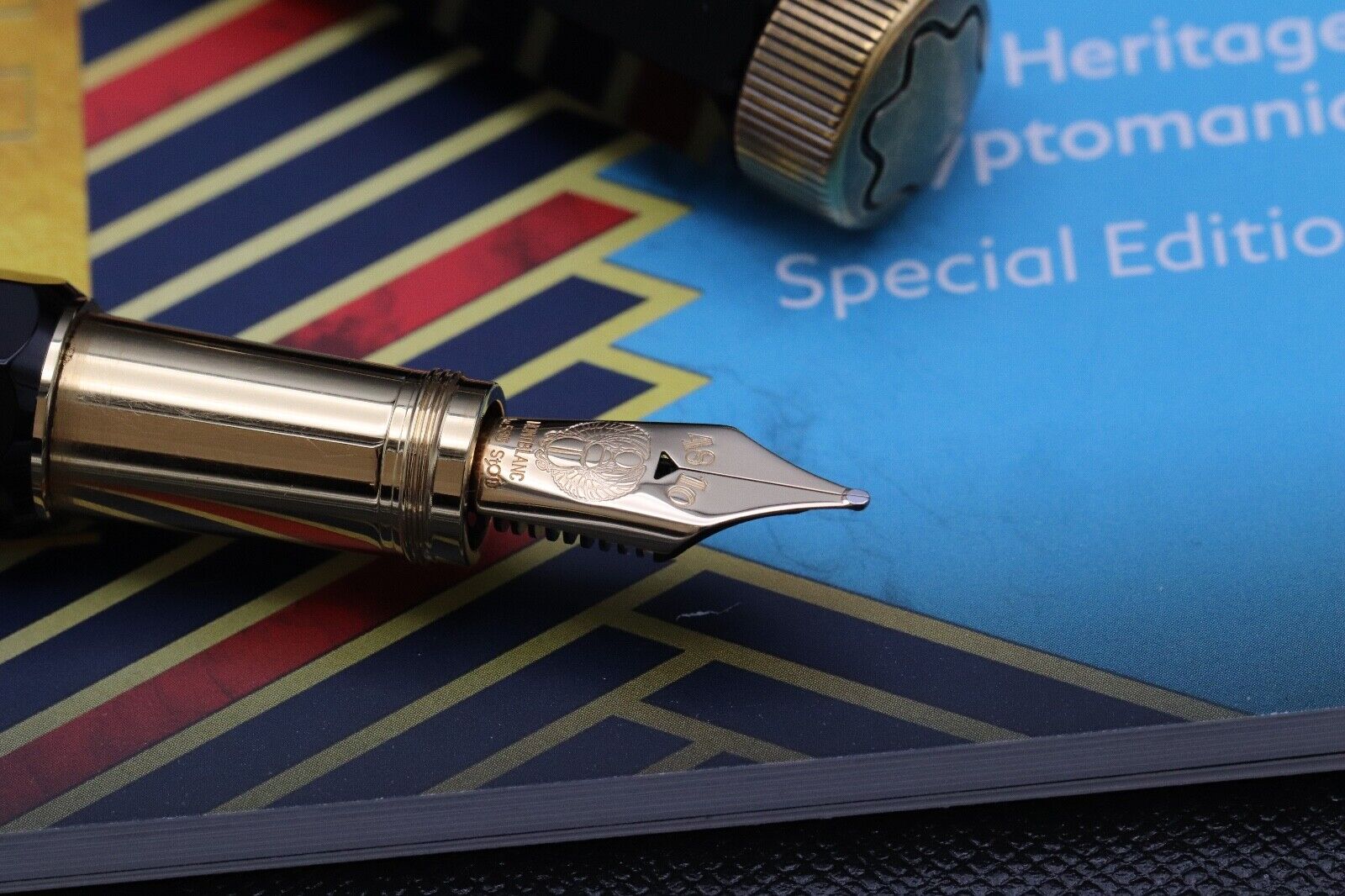 Montblanc Heritage Egyptomania Special Edition Black Fountain Pen