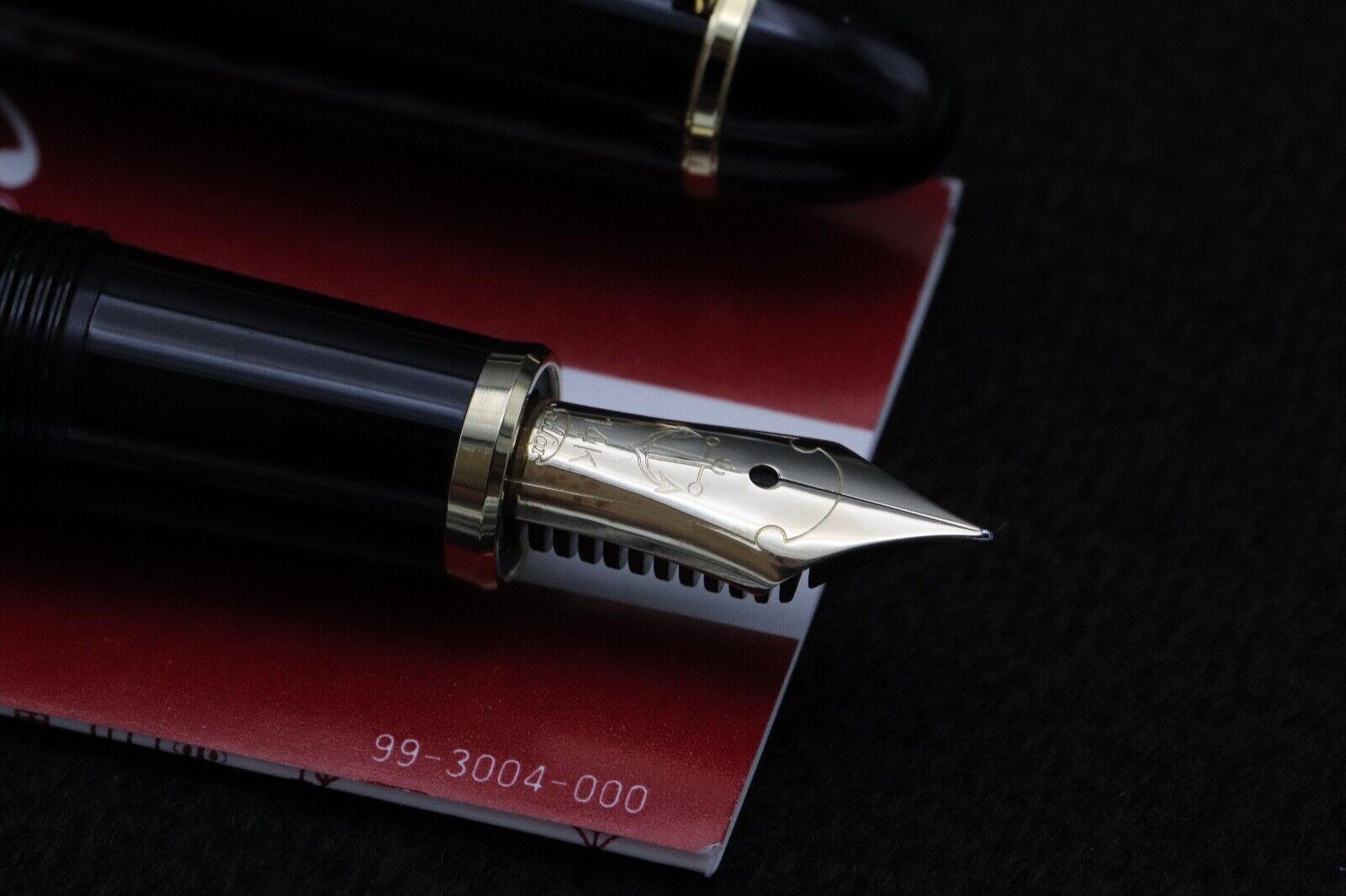 Sailor 1911 Black GT Fountain Pen - 1980's image 2