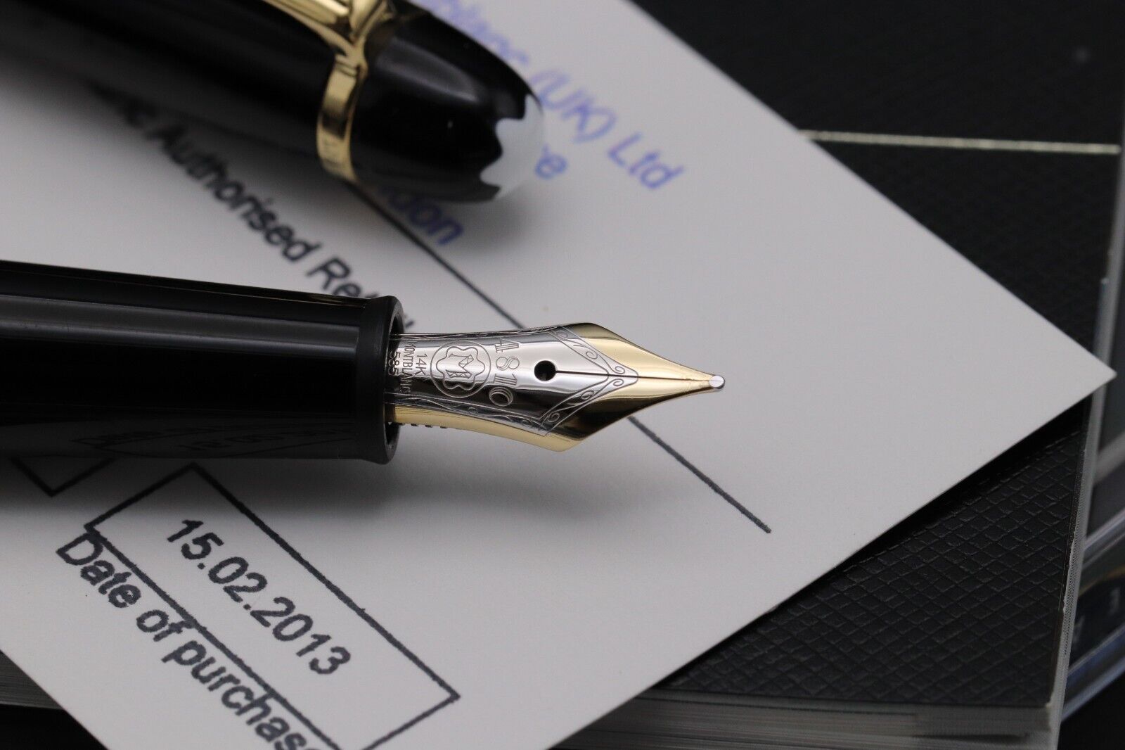 Montblanc Meisterstuck Chopin Classique Gold-Coated Fountain Pen image 2