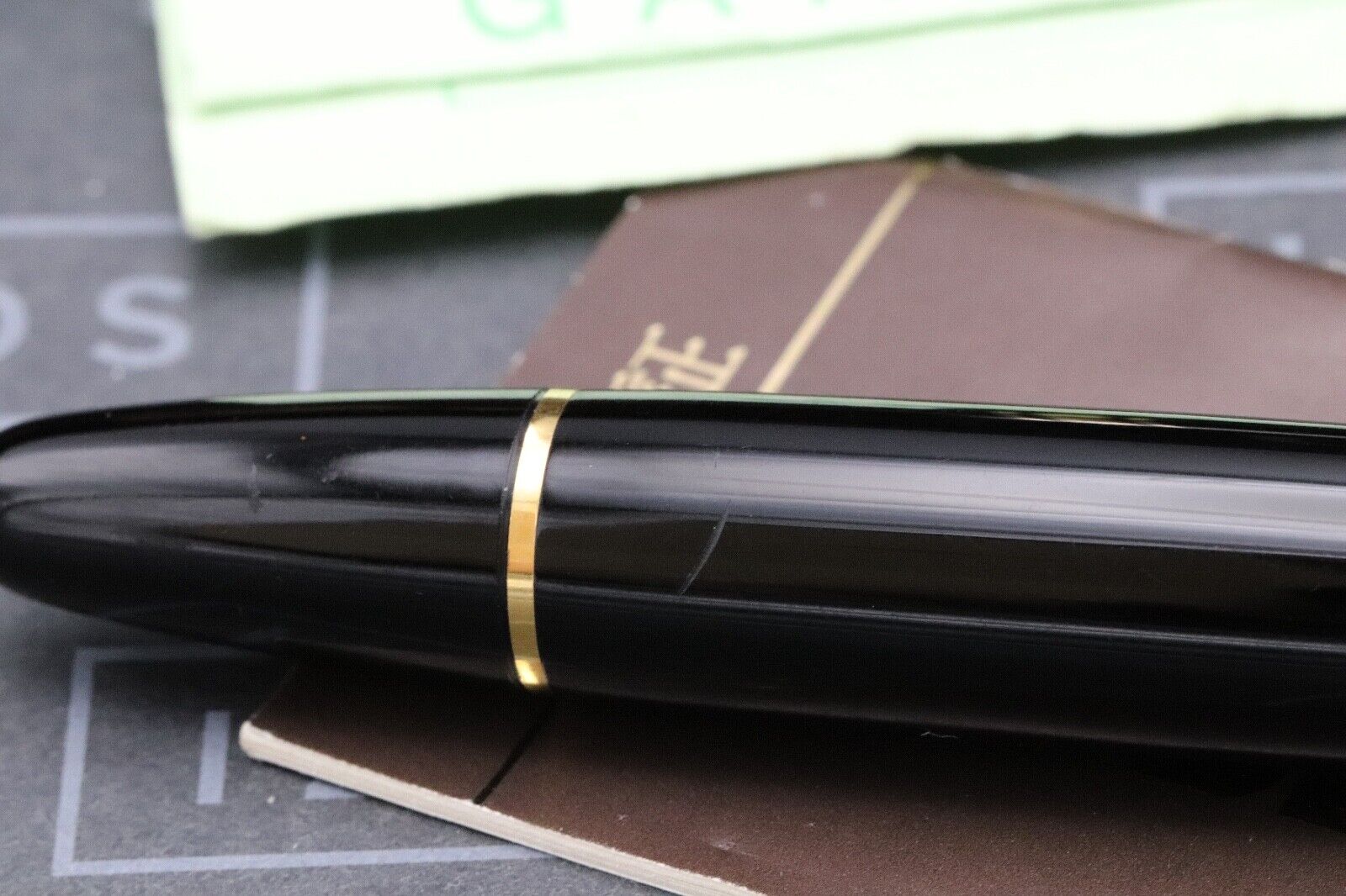 Montblanc Meisterstuck 146 LeGrand Gold Line Fountain Pen - Monotone Nib -1985 (Copy) image 3