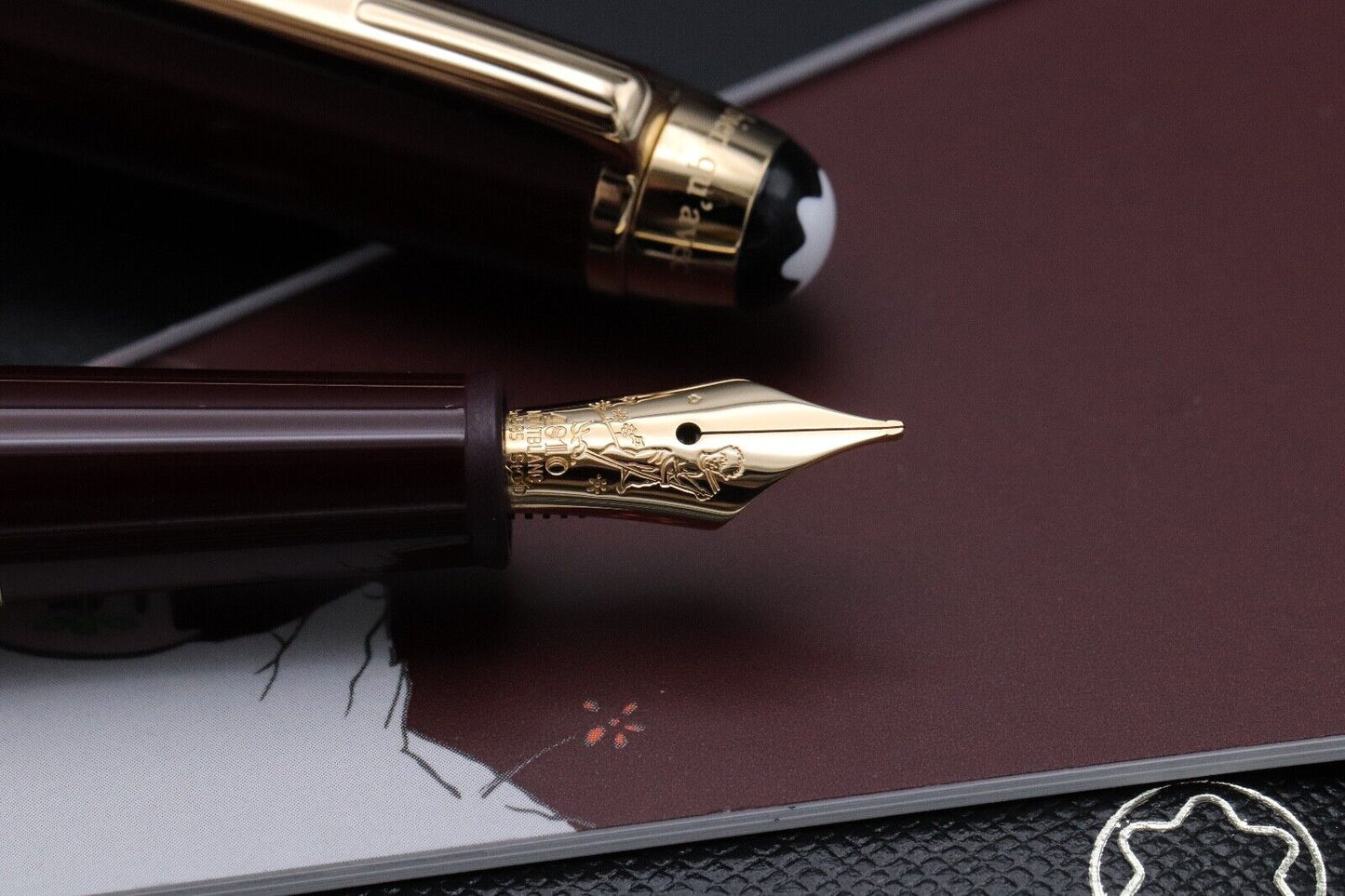 Montblanc Meisterstuck Classique Le Petit Prince Planet Fountain Pen - UNUSED image 2