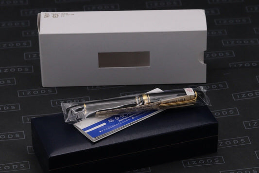 Sailor 1911 Realo GT Black Fountain Pen – SEALED – Medium-Fine Nib image 0