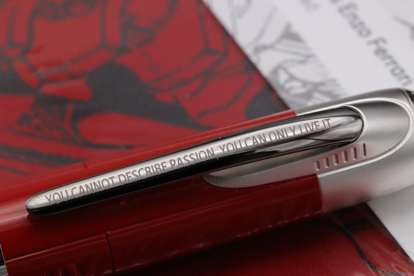 Montblanc Great Characters Enzo Ferrari SE Rollerball Pen and Notebook image 4