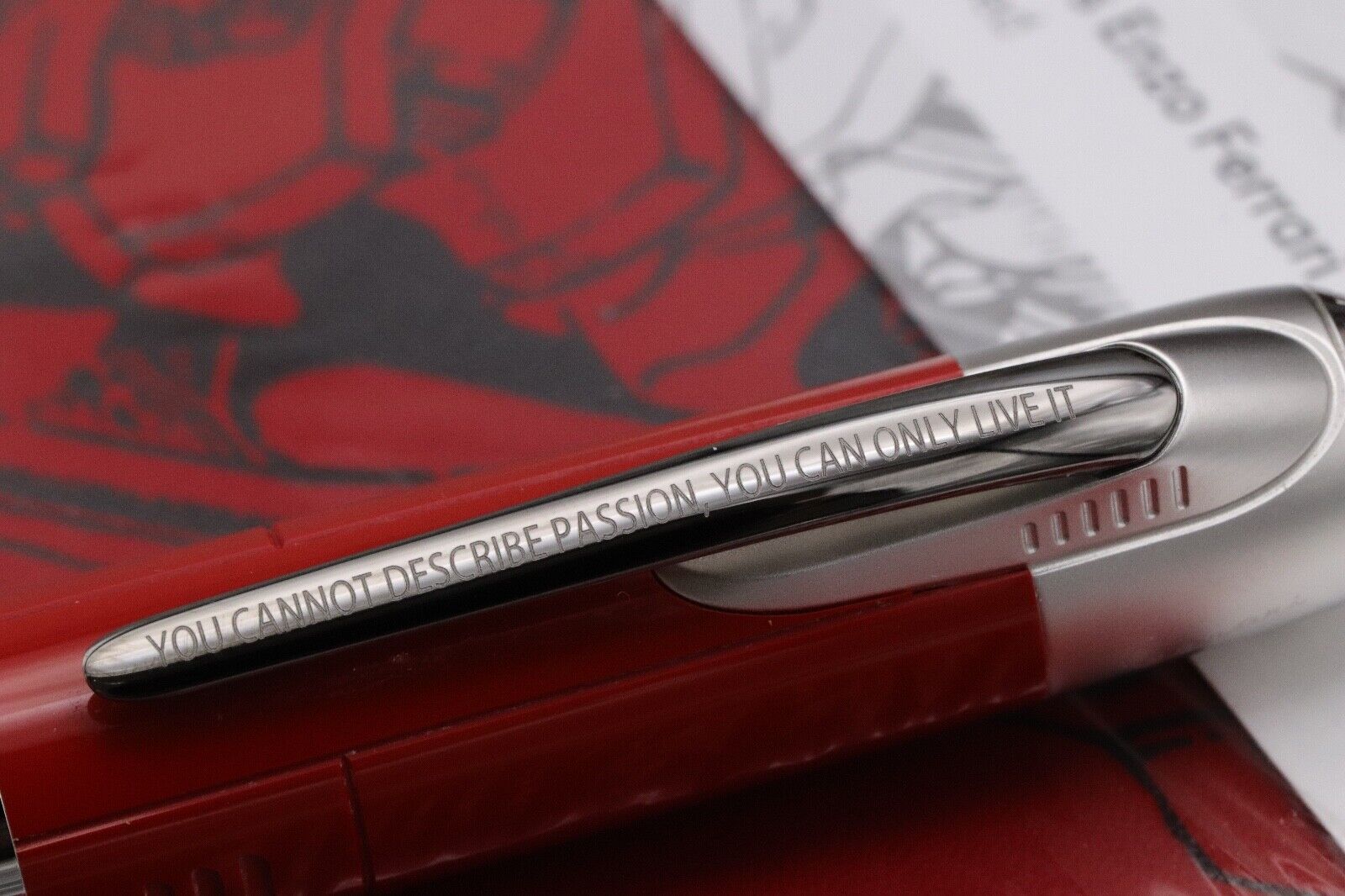 Montblanc Great Characters Enzo Ferrari SE Rollerball Pen and Notebook image 4