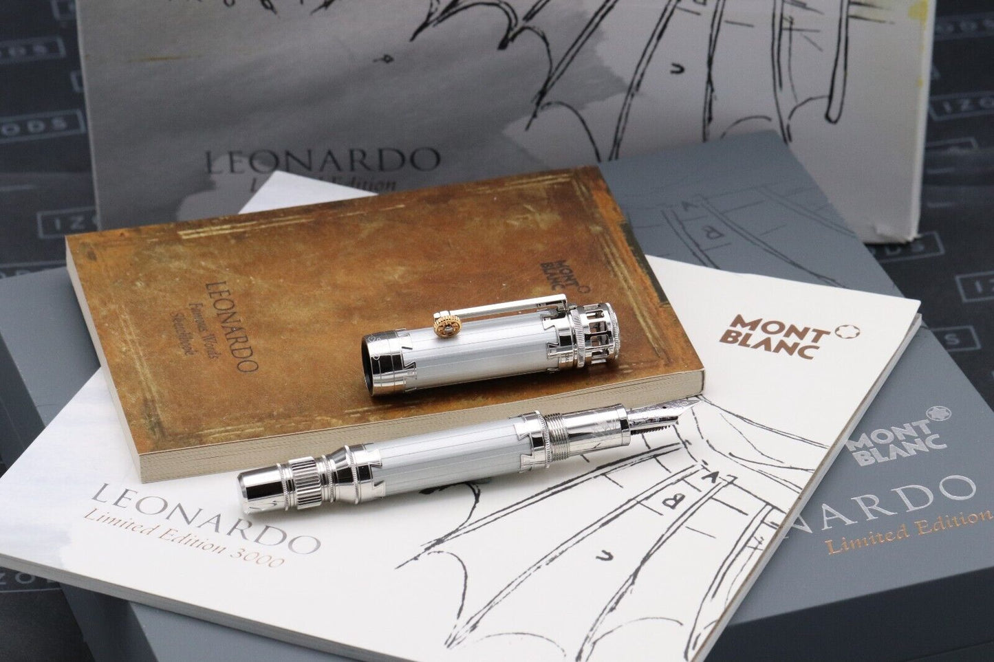 Montblanc Great Characters Leonardo da Vinci 3000 LE Fountain Pen image 0