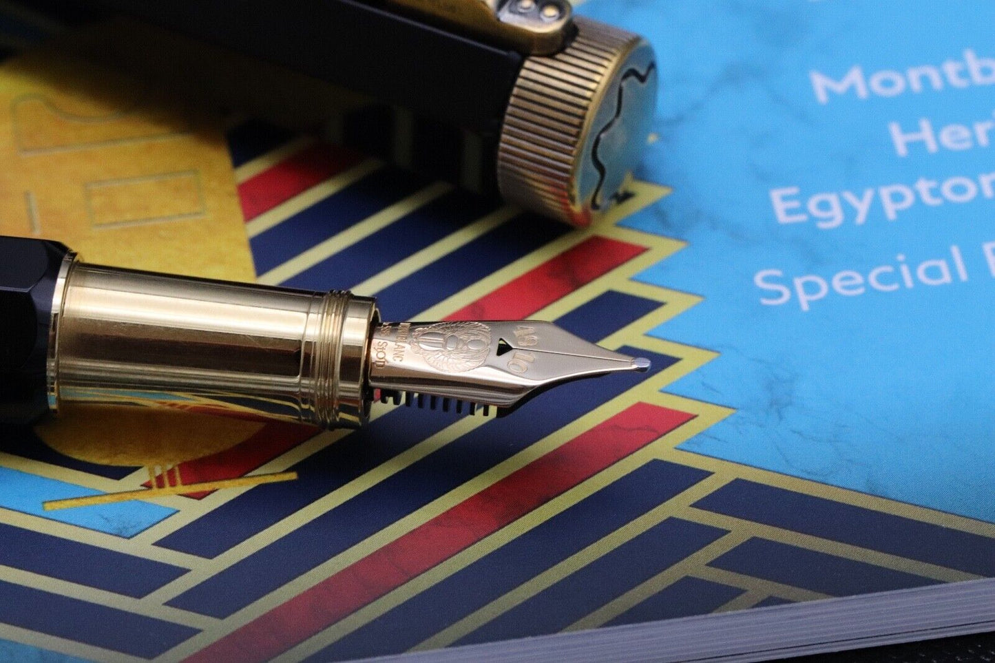 Montblanc Heritage Egyptomania Special Edition Black Fountain Pen image 2