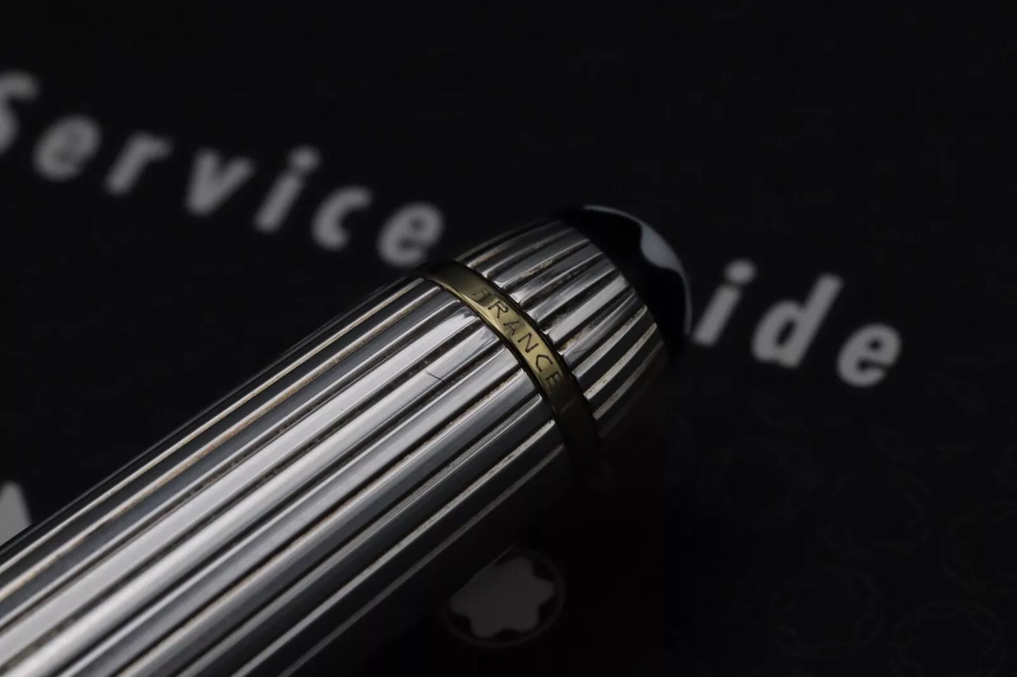Montblanc Meisterstück 114 Mozart Pinstripe Doue Fountain Pen Presentation Set image 7