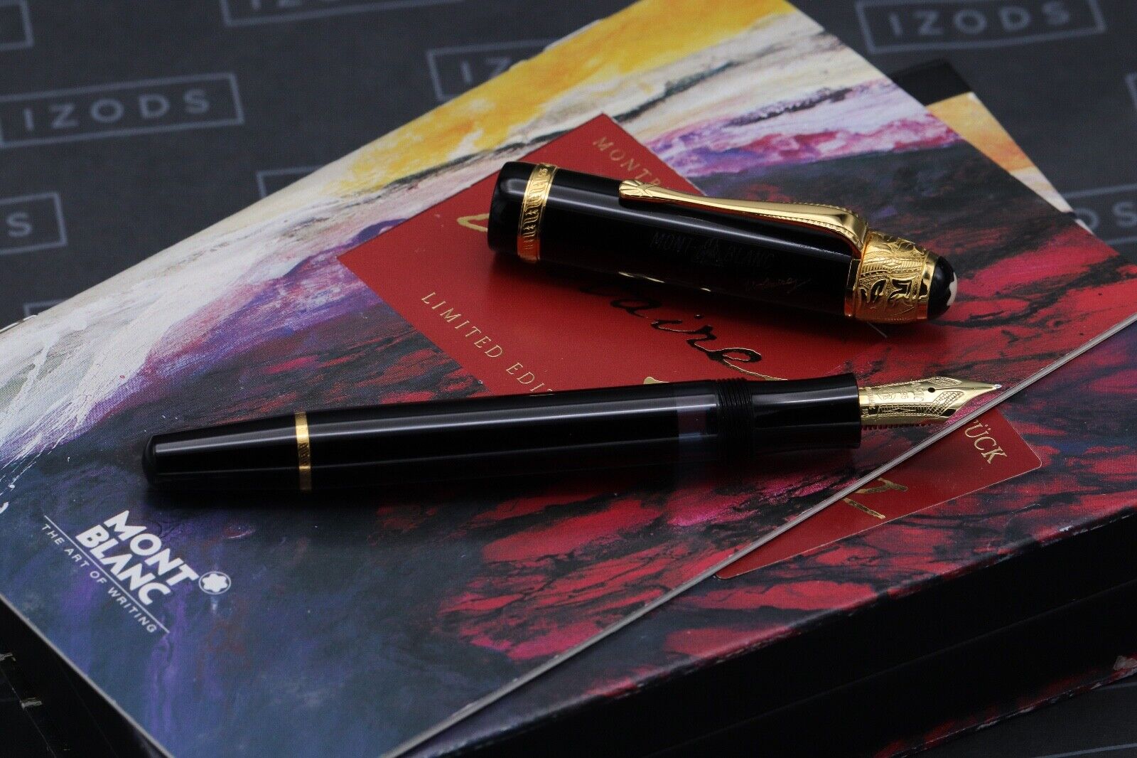 Montblanc Writers Edition Voltaire Fountain Pen image 1