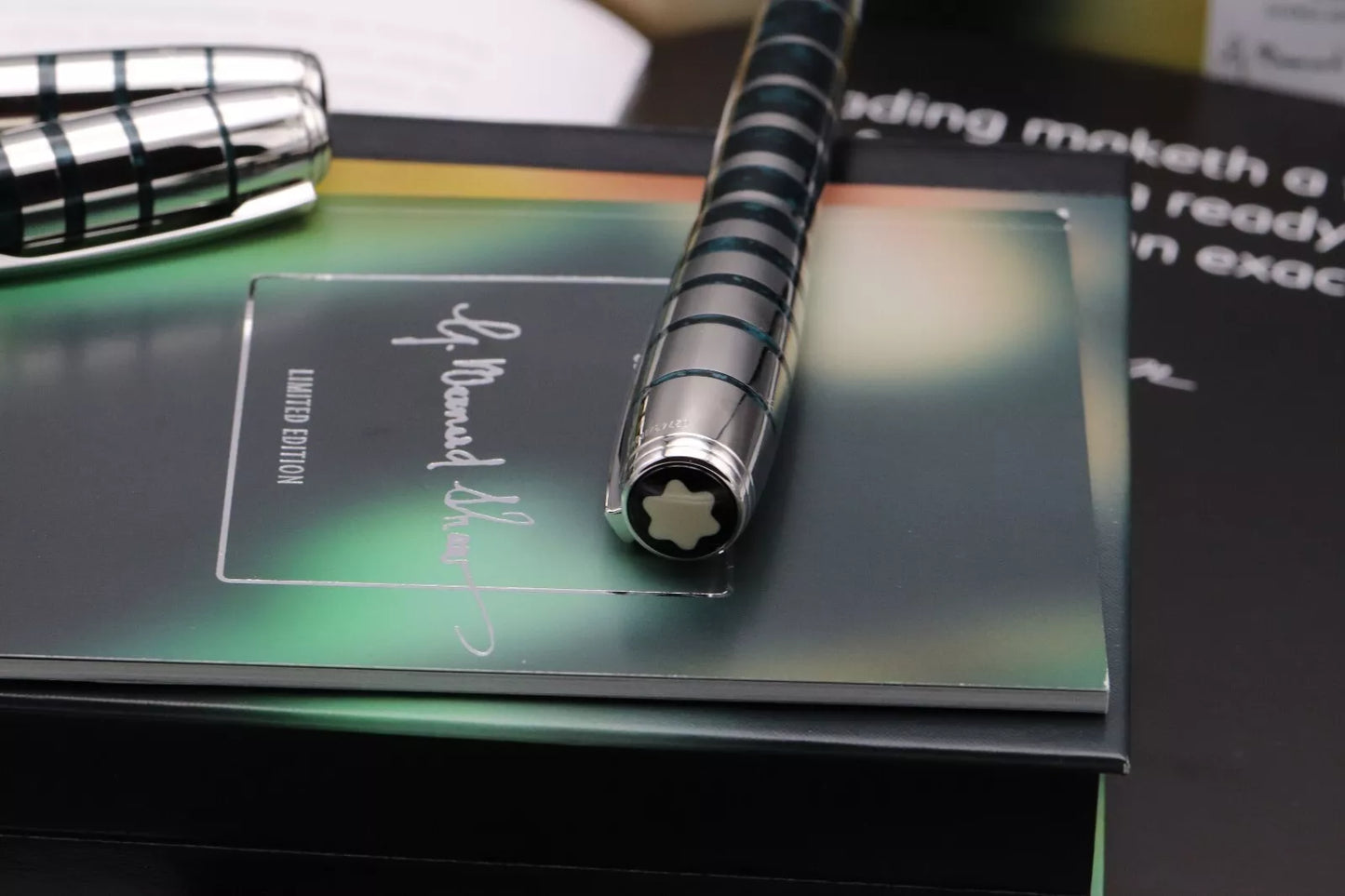 Montblanc Writers Edition George Bernard Shaw FP, BP, MP Set - UNUSED image 7