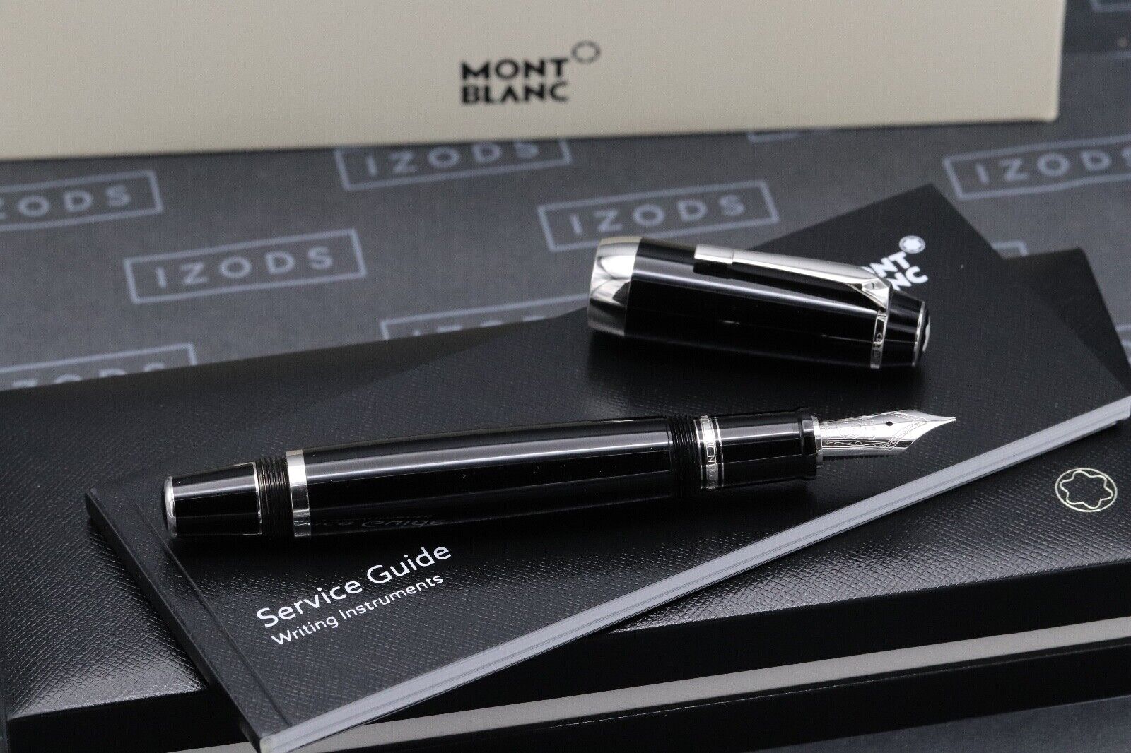 Montblanc Boheme XL Platinum Line No Stone Fountain Pen – IZODS